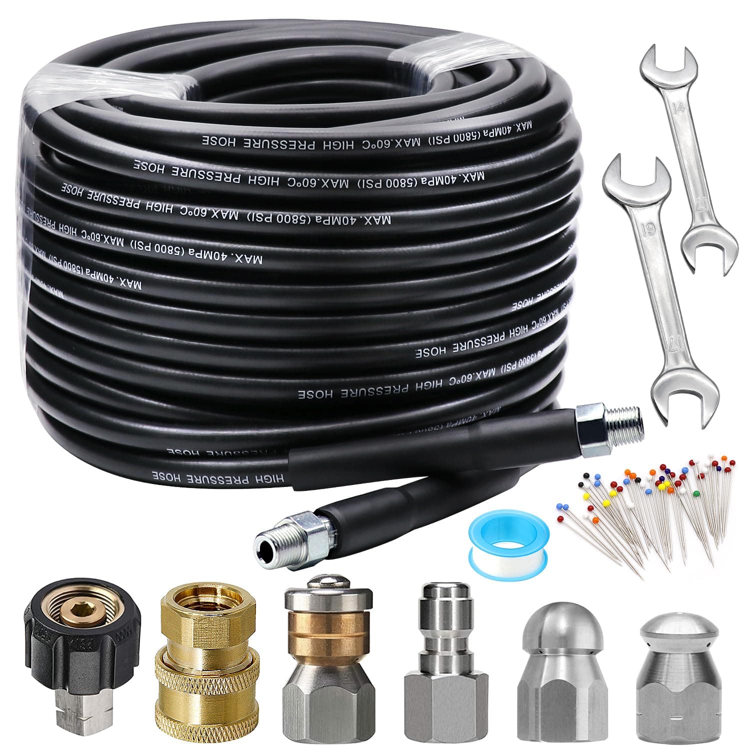 Sewer Jetter Kit 100FT
