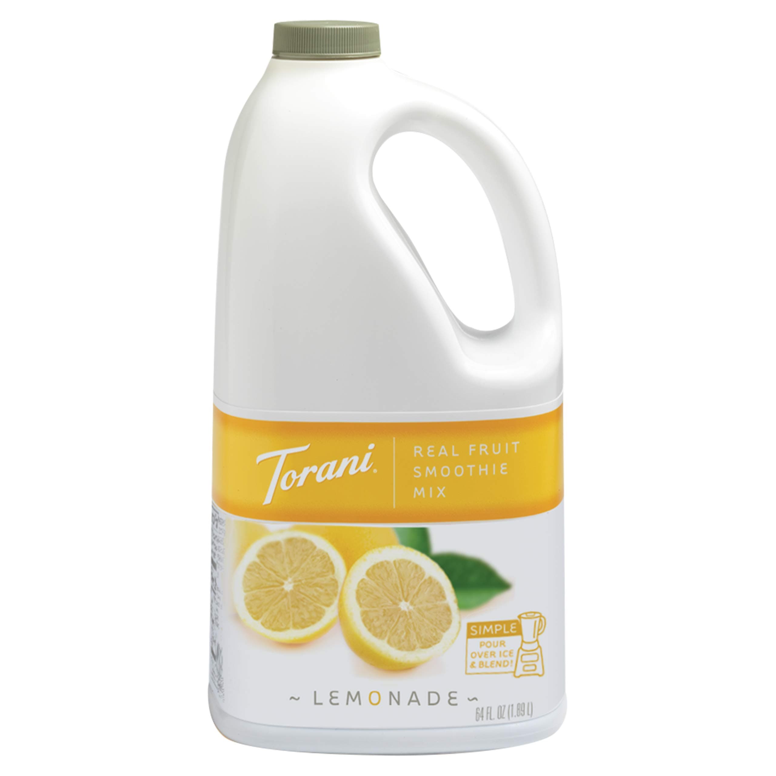 Torani Real Fruit Smoothie Mix, Lemonade, 64 Ounce