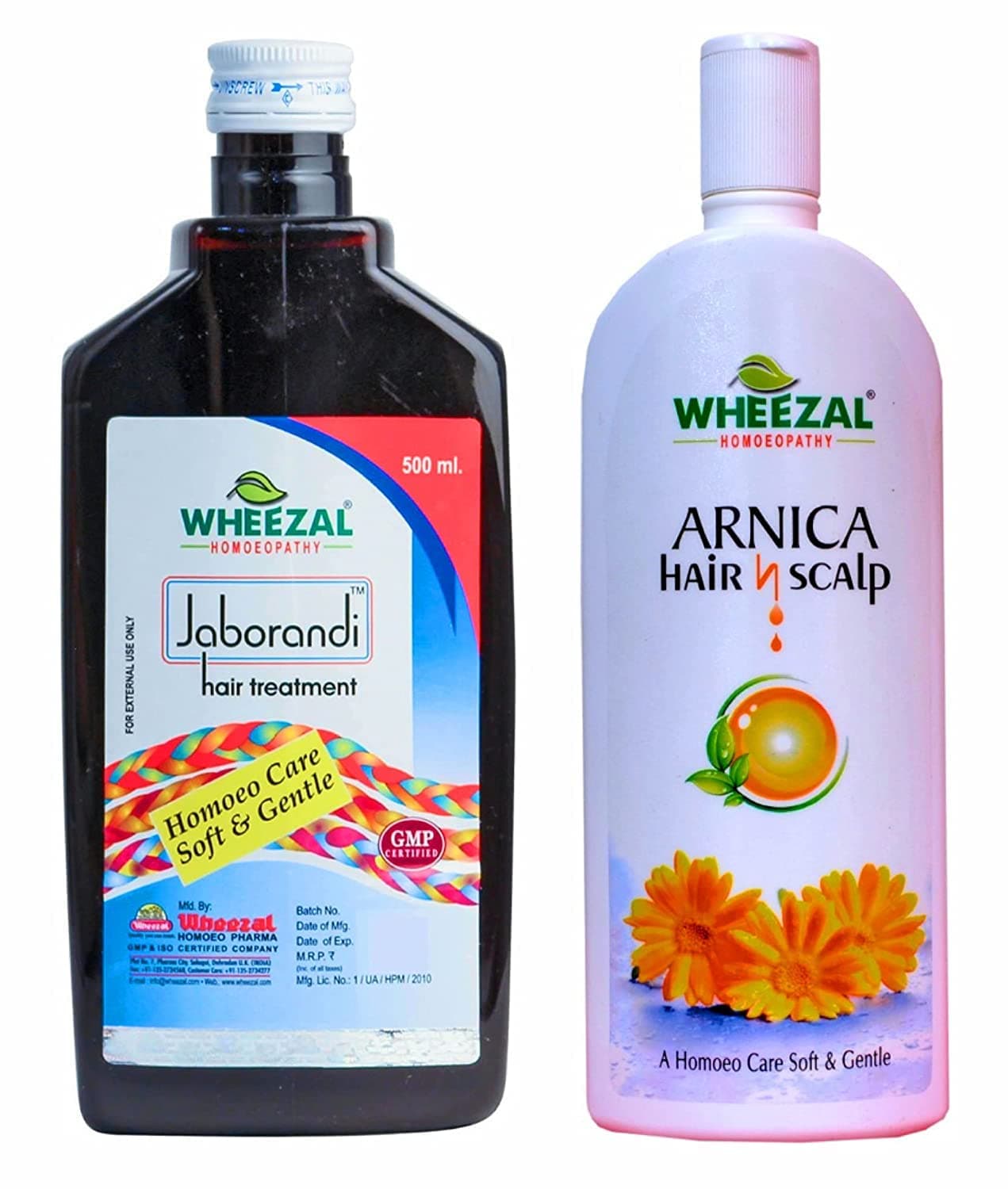 JABORANDI + ARNICA SHAMPOO 500 EACH