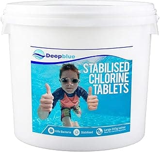Deep Blue - 200g Stabilised Slow Release Chlorine Tablets 2kg
