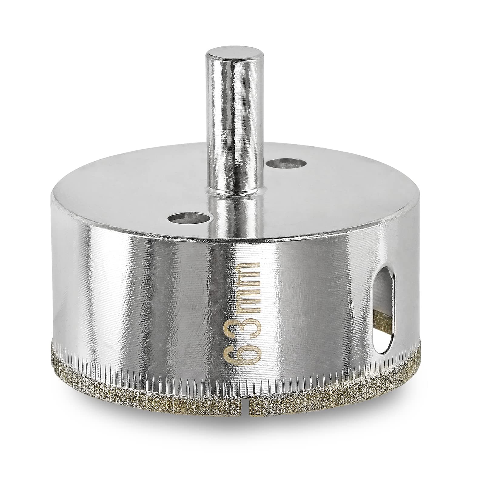 2-1/2" Diamond Glass Tile Hole Saw Drill Bit for Ceramic, Marble & Porcelain
