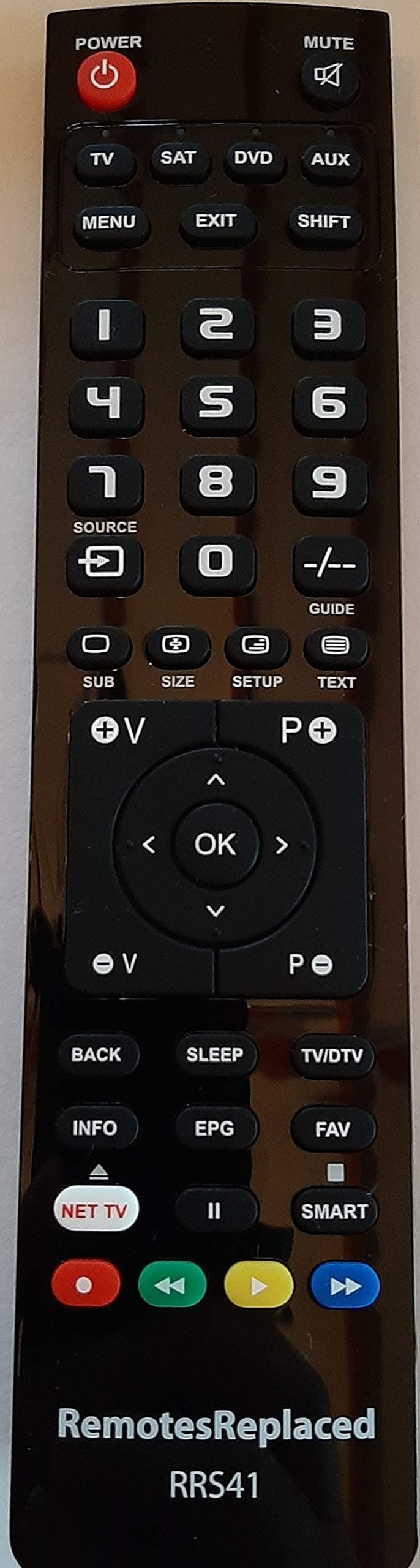 RemotesReplacedremote control compatible with the Xiron 37130