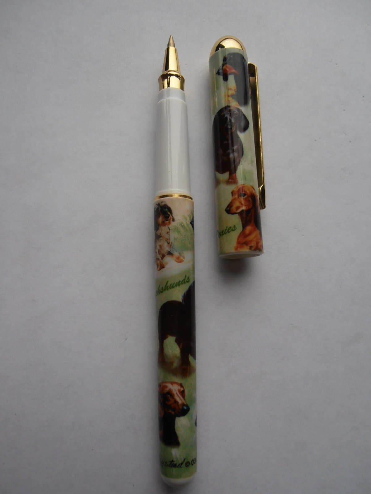 Dachshund Roller Ball Pen Designer Ruth Maystead
