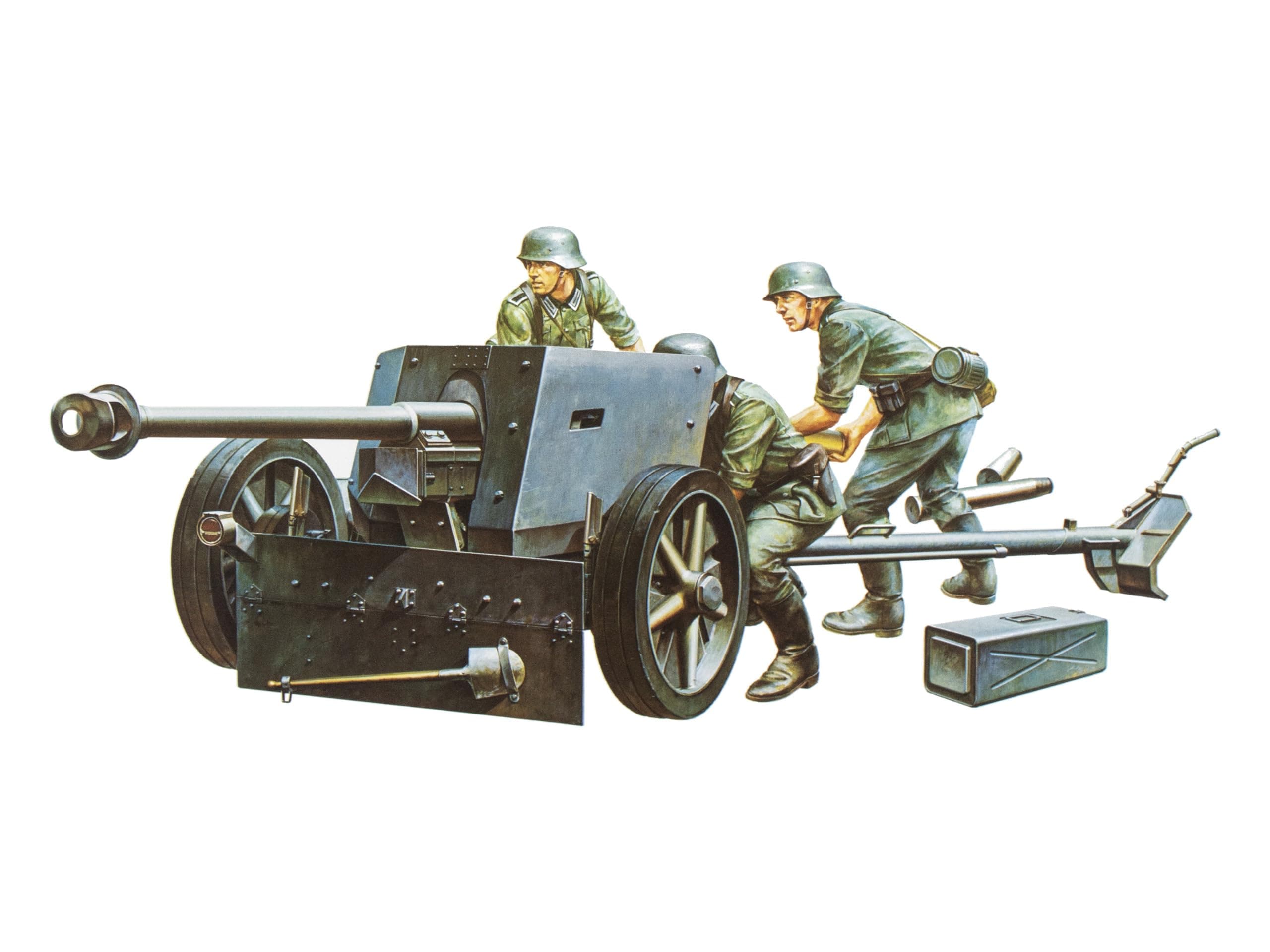 Models German 75mm Pak 40/L46 ATG Model Kit
