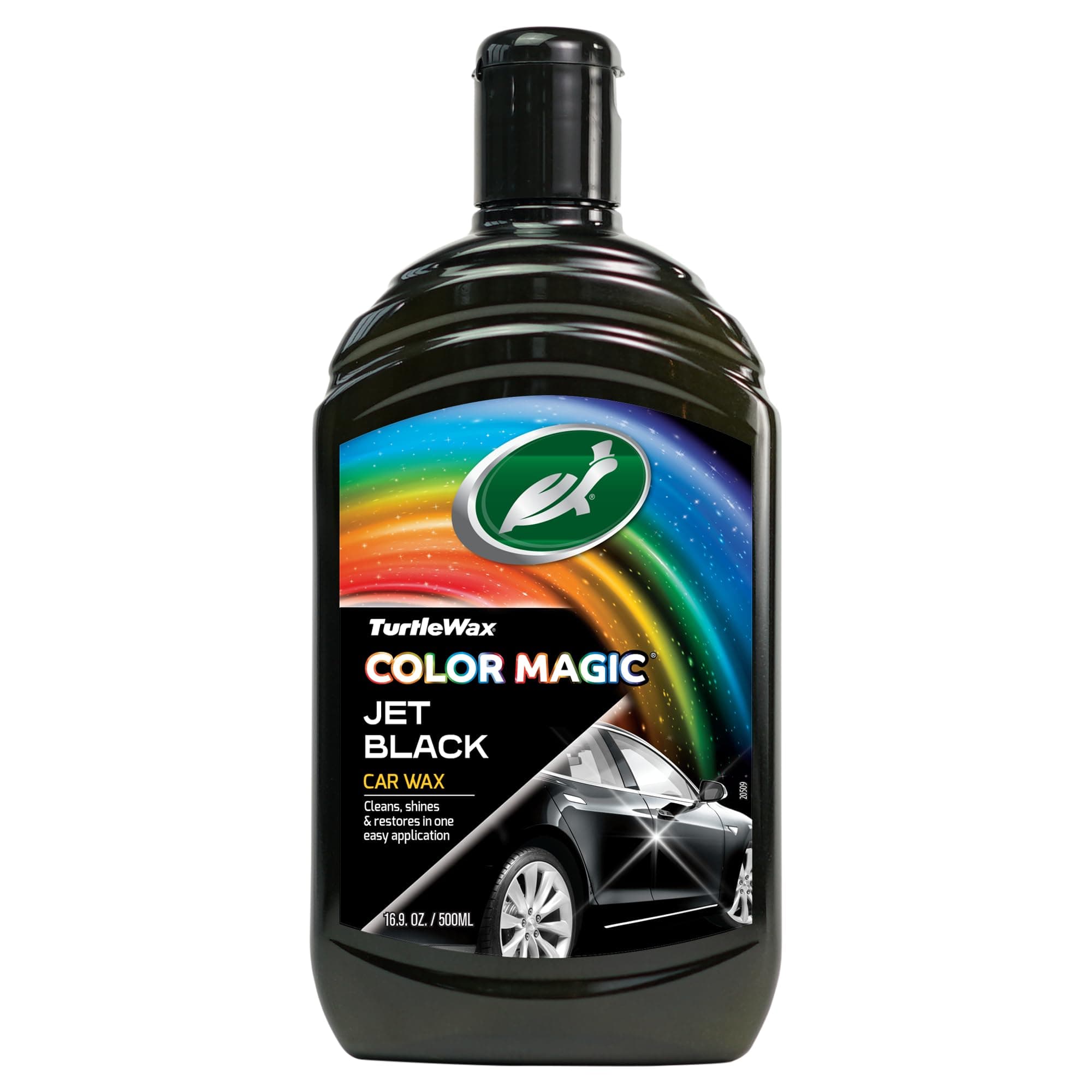 52708 Color Magic Car Paintwork Polish Restores Colour & Shine Black 500ml