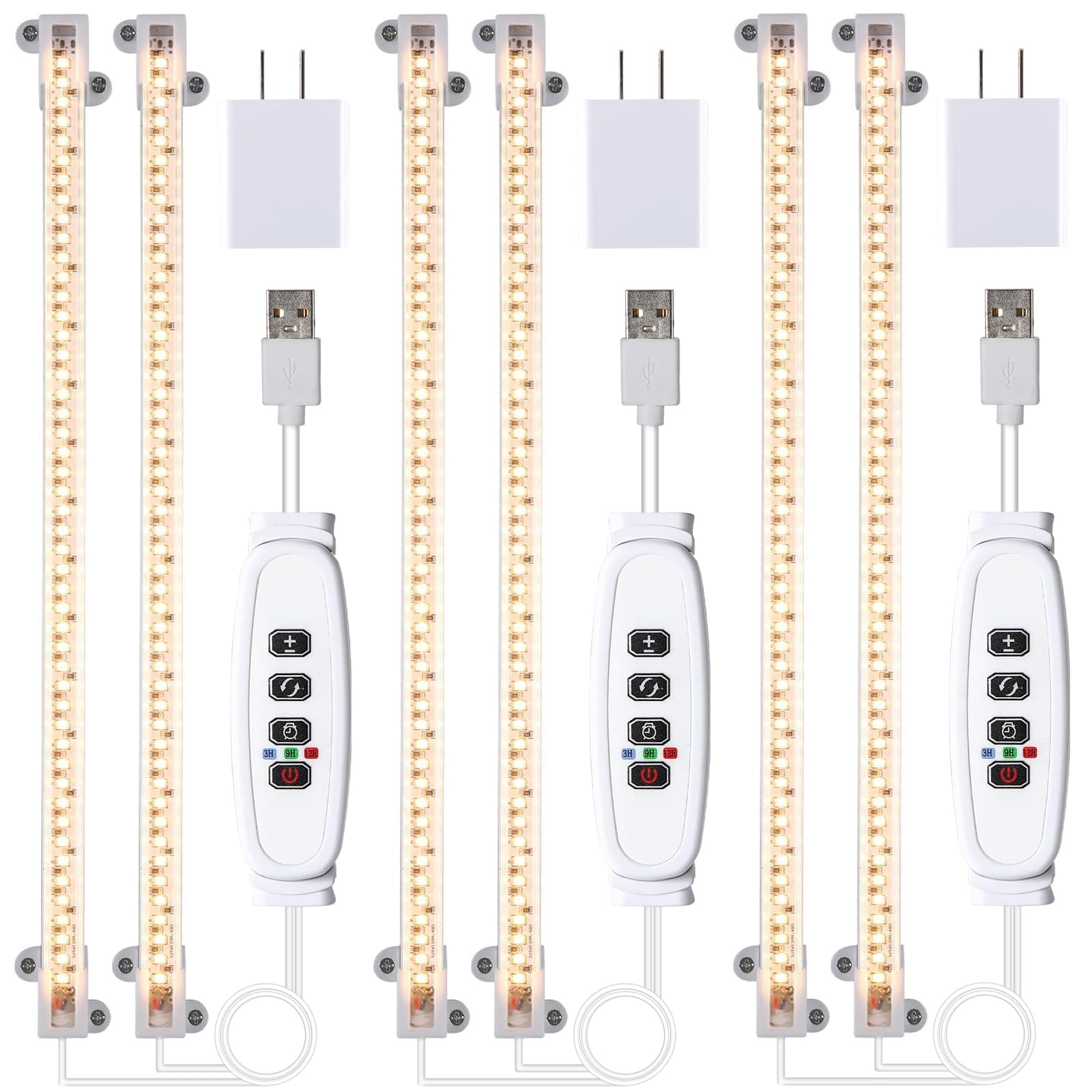 3 Head Grow Light Strips