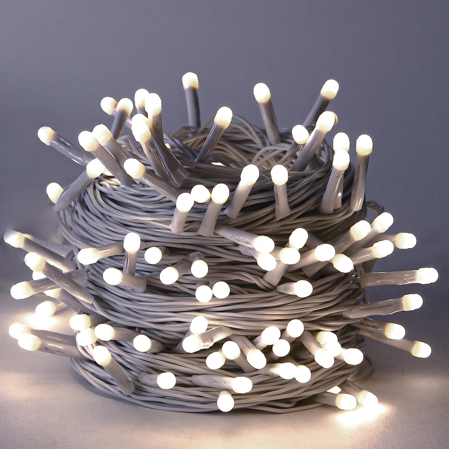 Lexton 40 LED Power Pixel Serial String/Fairy Light | Plug Sourced | Suitable for Home & Outdoor Decoration, Diwali, Christmas, Ramadan, Wedding, Party, Festival (Pack of 1, White)
