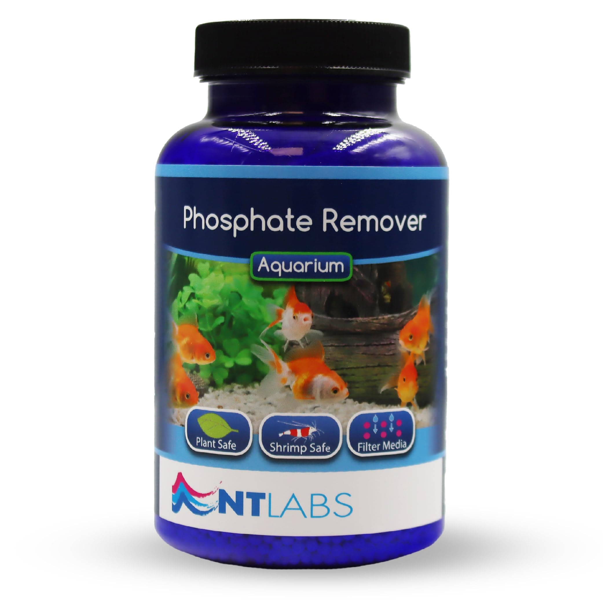 Aquarium Phosphate Remover, Instant Removal of Phosphate, Removes Algae Causing Phosphate, Improves Aquarium Water Quality, Keeps Aquariums Cleaner for Longer (180g)