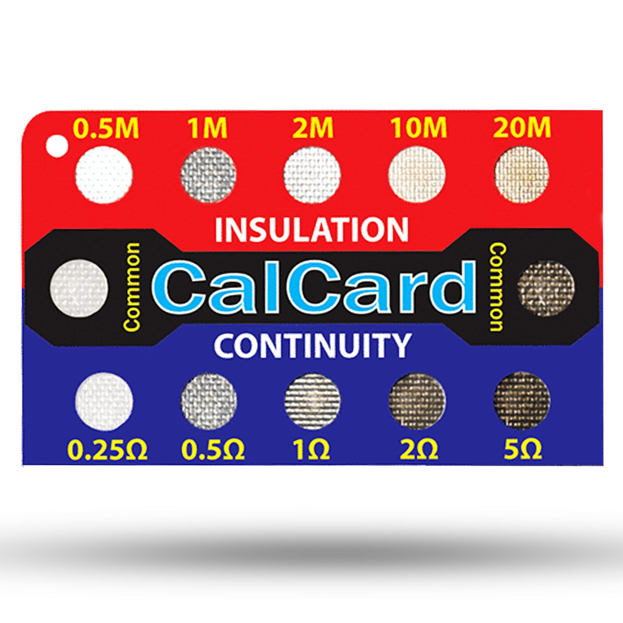 Calibration Check Box Card NICEIC - Checkbox