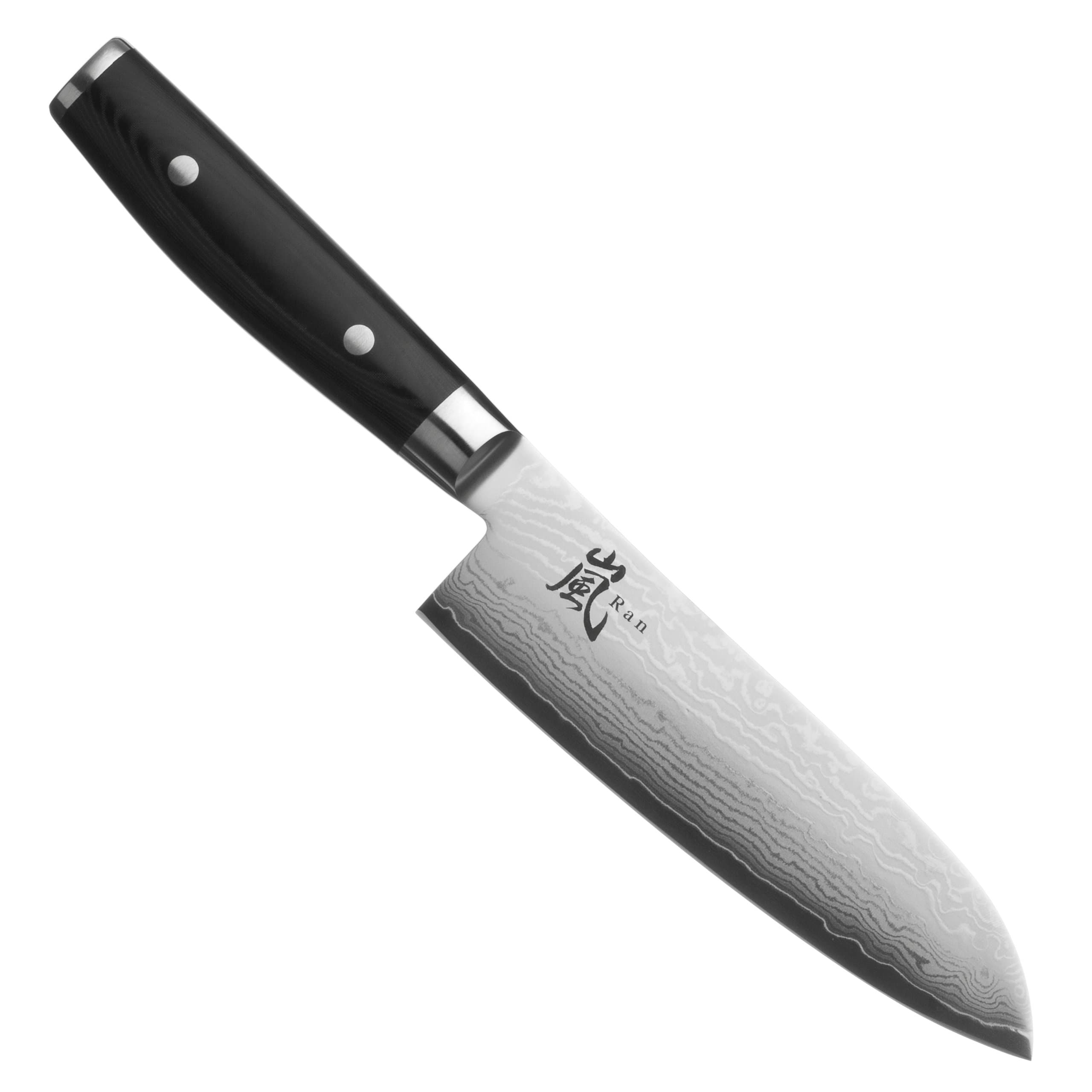 Ran Santoku Knife Blade Length: 6.5"
