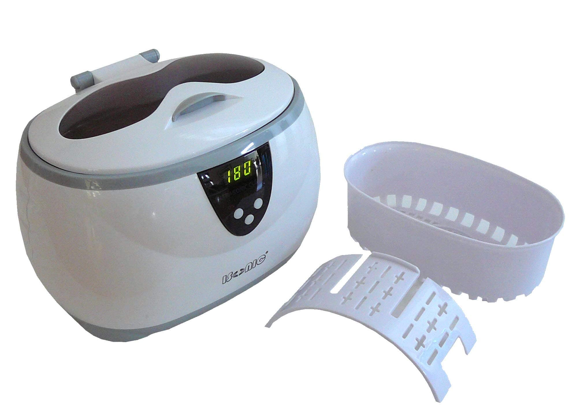 Sonic Power Professional Digital Ultrasonic Cleaning Machine - Cleans Without Harmful Chemicals, Jewelry, Watches, Optics, Eyeglasses, Dentures, Any Other Delicate Items Cleaner