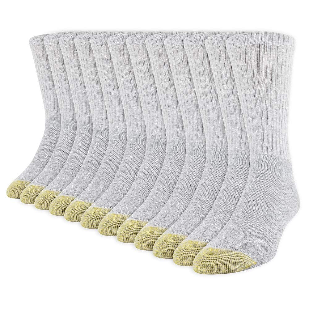 Men's 656S Cotton Crew Athletic Socks (Multipack)