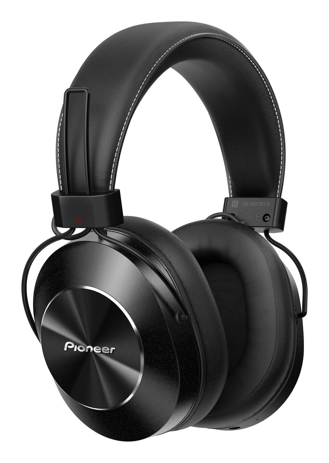 PIONEER Bluetooth and High-Resolution Over Ear Wireless Headphone, Black (SE-MS7BT-K)