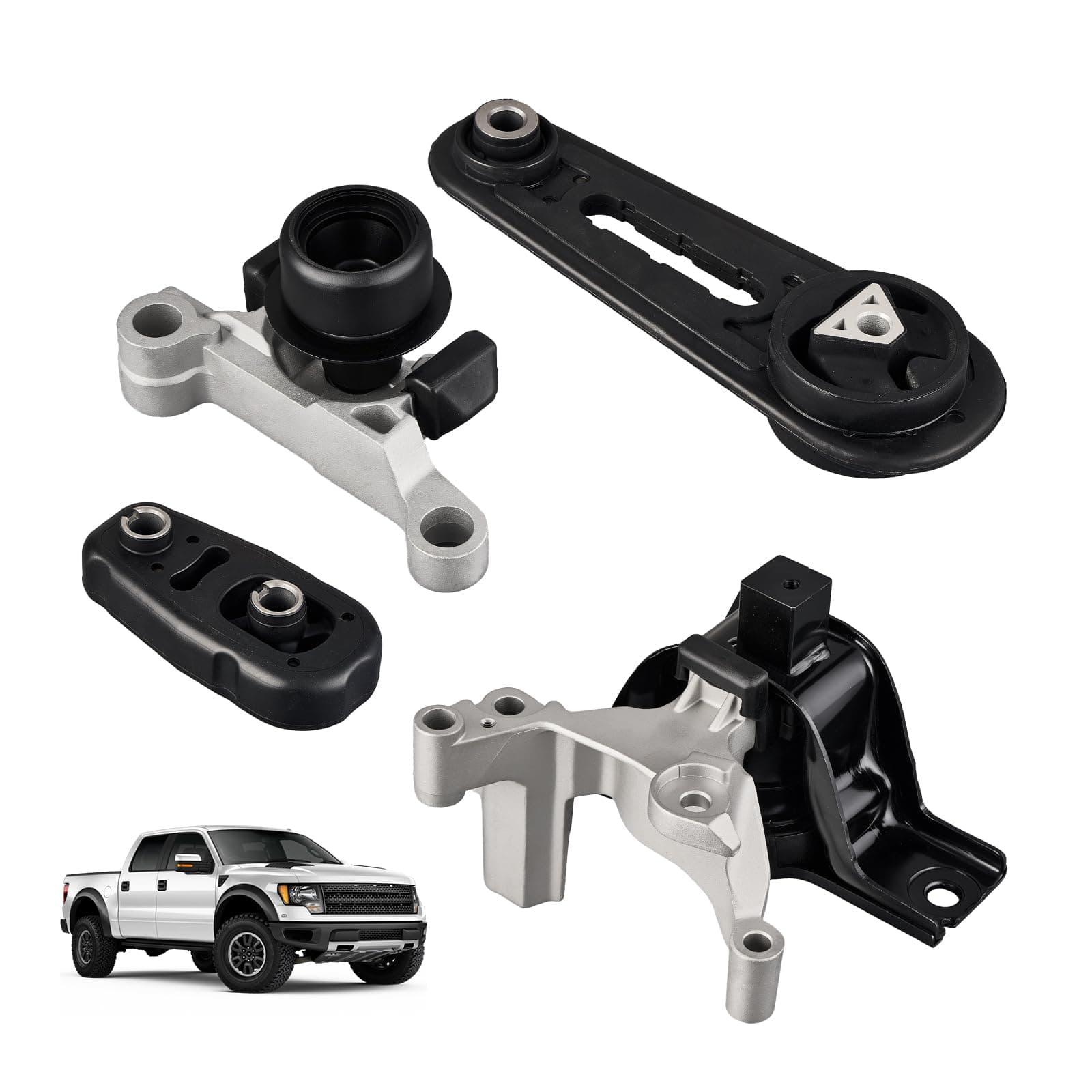 BDFHYK 4PCS Engine Motor and Trans Mounts Compatible with Nissan Sentra 2007-2012 L4 2.0L Replace A4348,EM5782,11210-ET01C,11210-JD21A,11210-ET01D,11210-ET01B,A4346,11220-ET01A,A4318,A4362