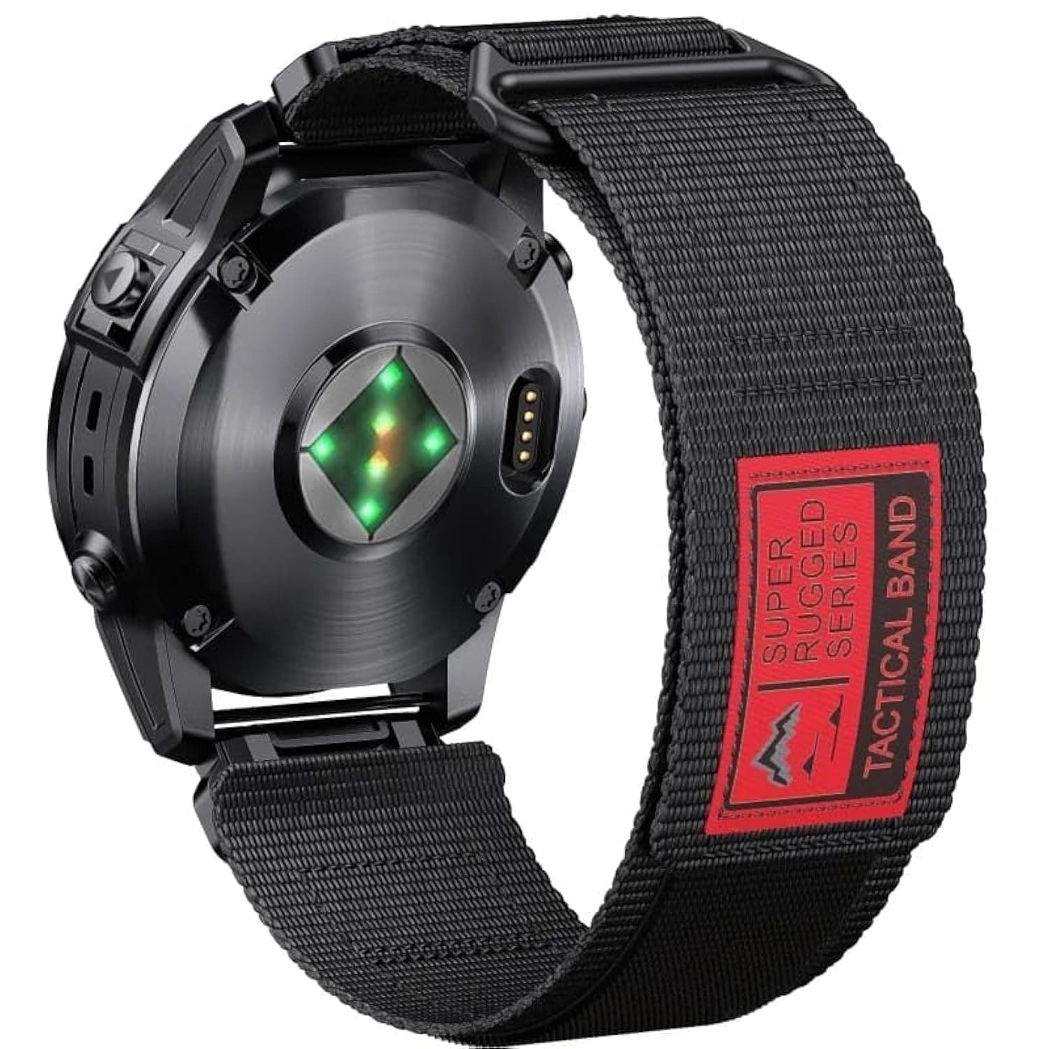 DadoNylon Quick Fit Strap 26 mm width Compatible with Garmin Fenix 7X | Fenix 6X | Fenix 5X | Fenix 5P | 5 Plus | Fenix 6X Pro | Epix Pro 51mm | Tactix 7 Pro | Enduro 2 | Descent Mk2i/3i