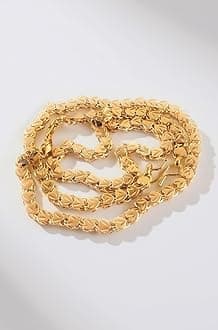 CUTE GOLD One Gram Gold Plated Fashion Jewellery Traditional Covering Thali Chain for Women & Girls