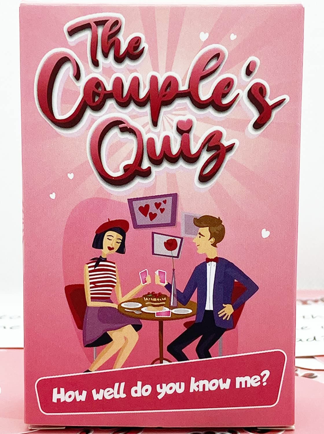 Romantic Fun Couples Quiz Game, Conversation Starters for Great Relationships, Intimacy Deck, Couples Date Gift (Classic Edition)