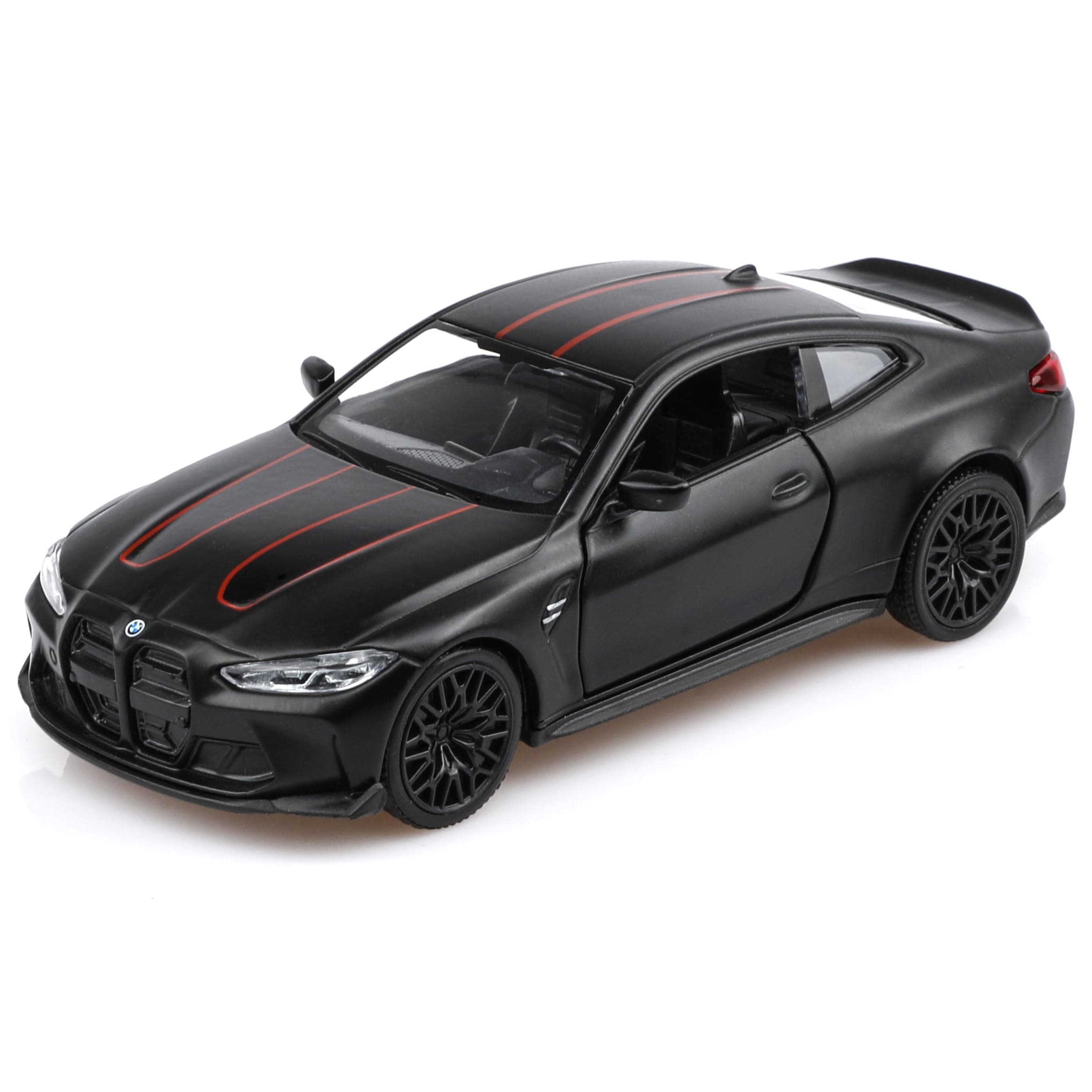TOKAXI 1/36 Scale BMW M4 Diecast Mini Car Pull Back Driving Car Toy Boy Girl Birthday Christmas Gift Black