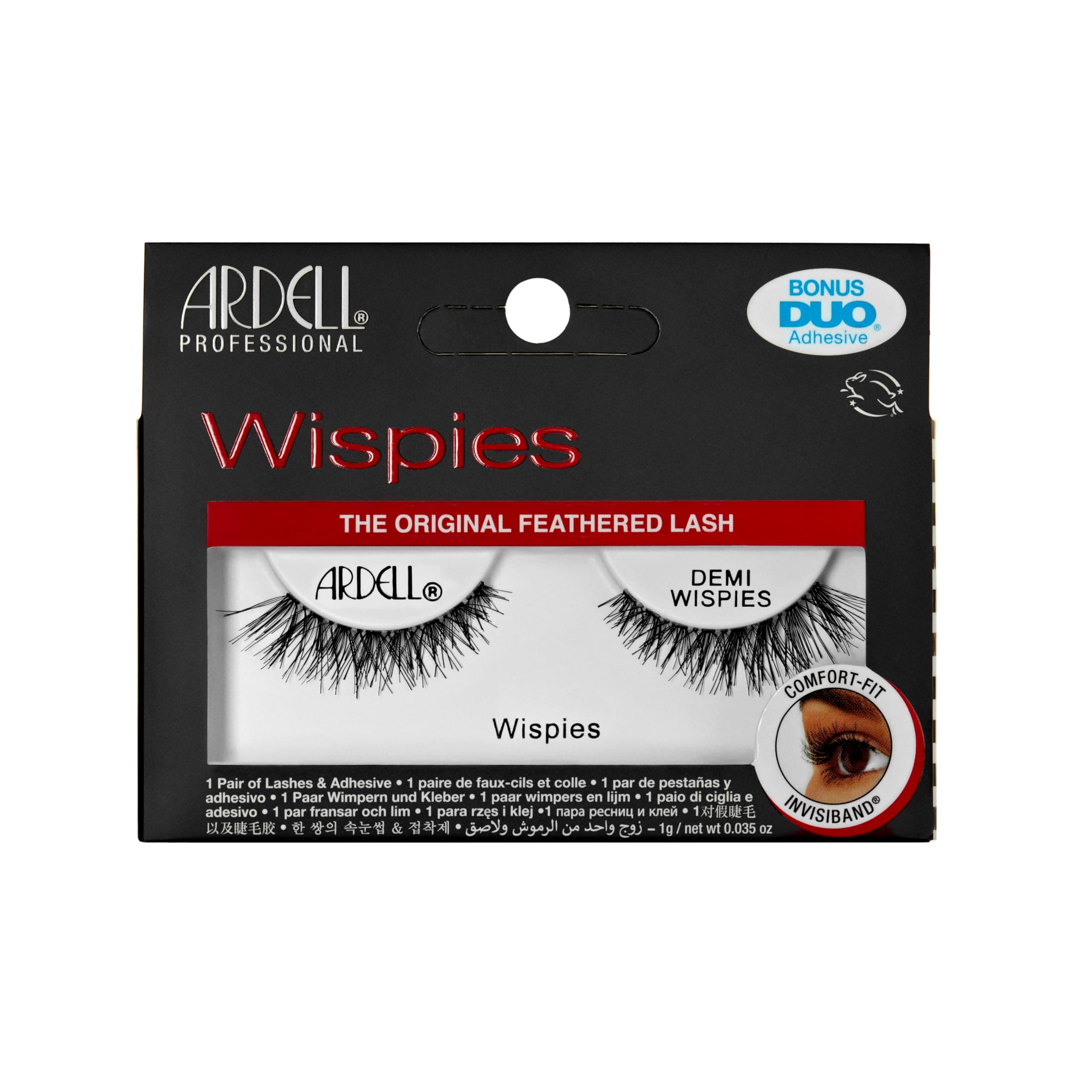 Demi Wispies Strip False Eyelash, Black
