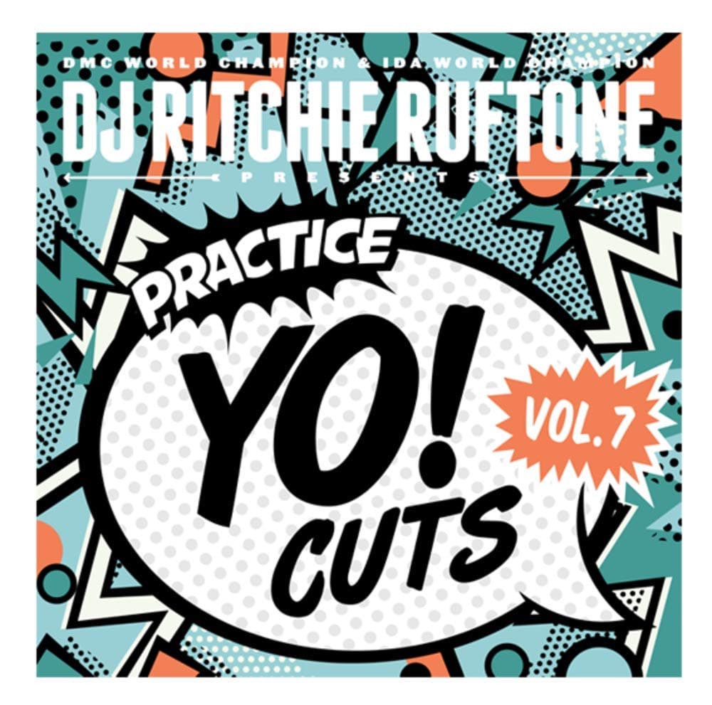DJ Ritchie Ruftone Practice Yo! Cuts 7 INCH Vinyl Vol 7 is perfect for your Numark PT01 Scratch or your Reloop Spin Portable Turntable