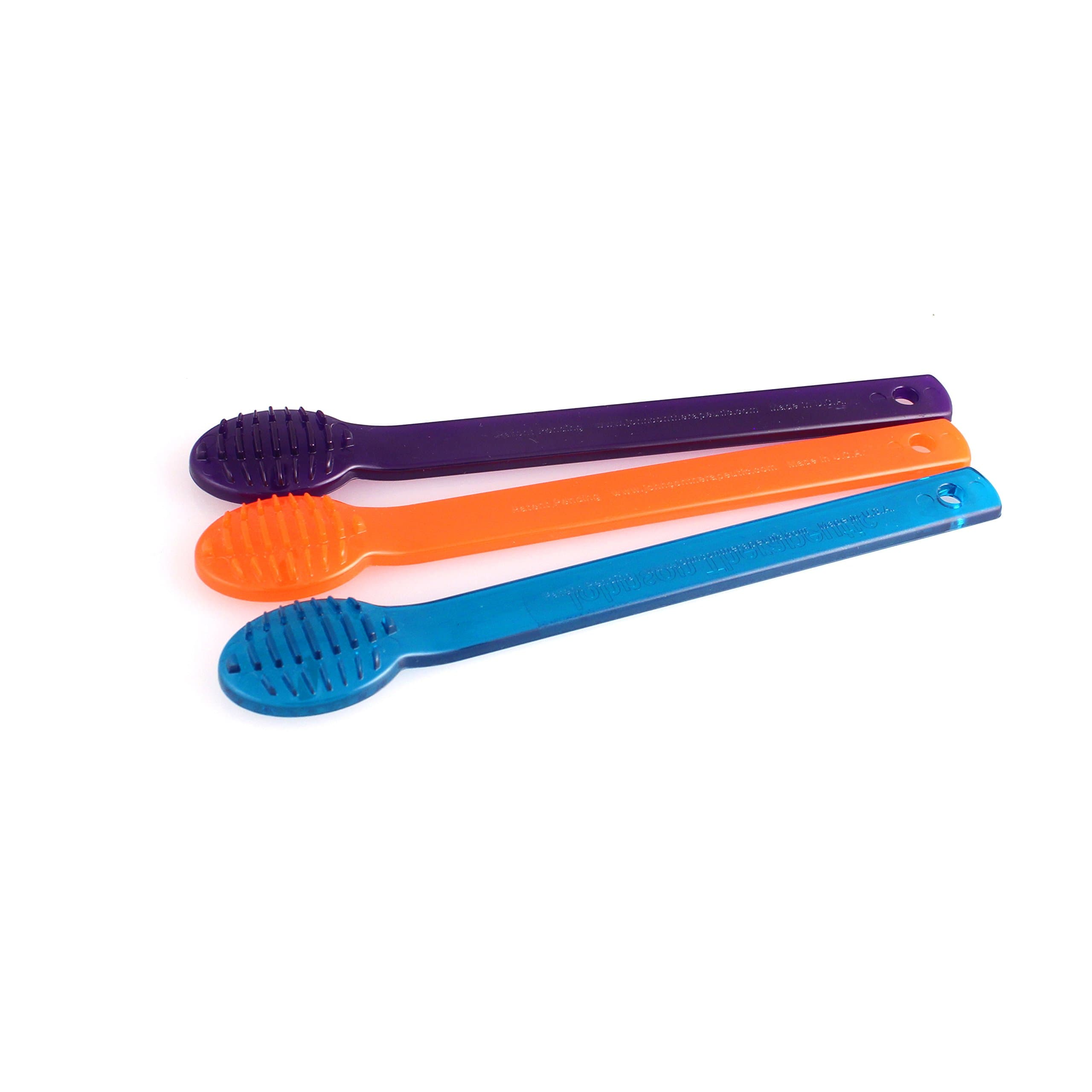 SMALL Textured Spoons for Feeding Therapy (3 Pack)
