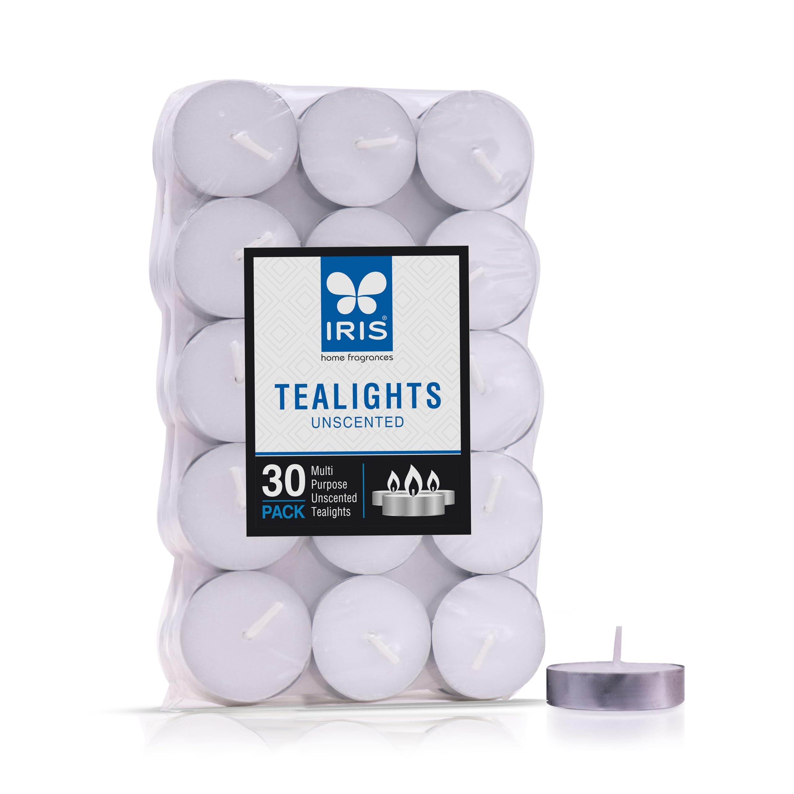 Unscented Tealights Pack of 30