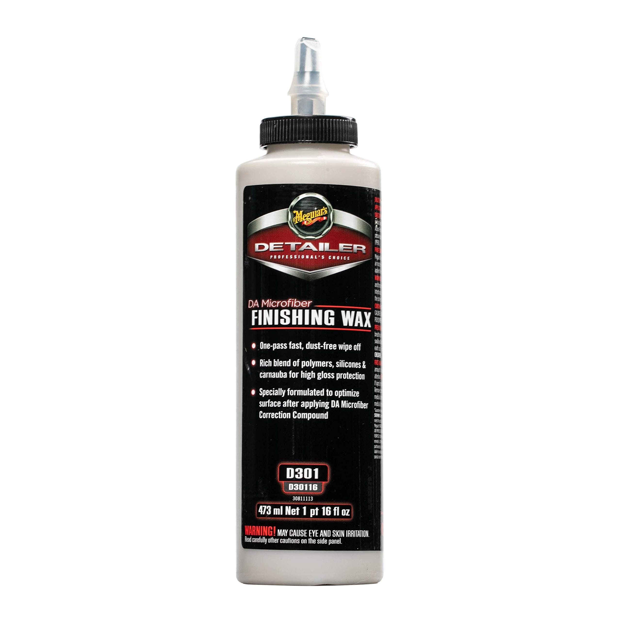 Meguiar's D30116 DA Microfiber Finishing Wax - 16 oz.