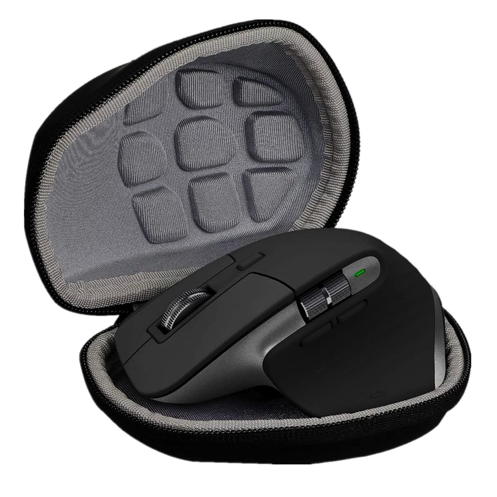 Travel Hard Mouse Case for MX MASTER Series Wireless Bluetooth Mouse, Portable Storage Bag Carrying With Hand Strap