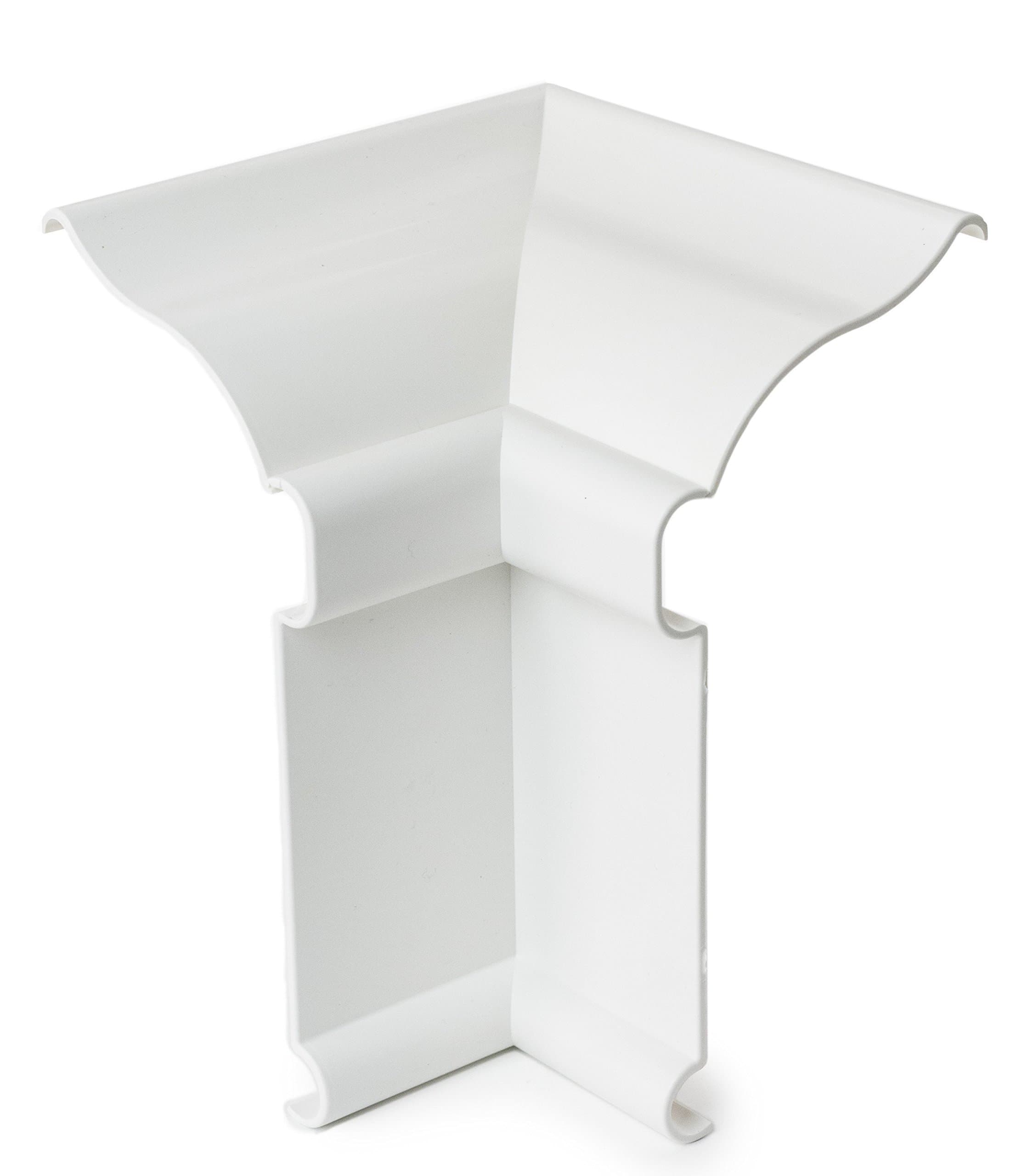 PlastxUSAPLX-BBICWH Better Baseboard Cover Inside Corner, White