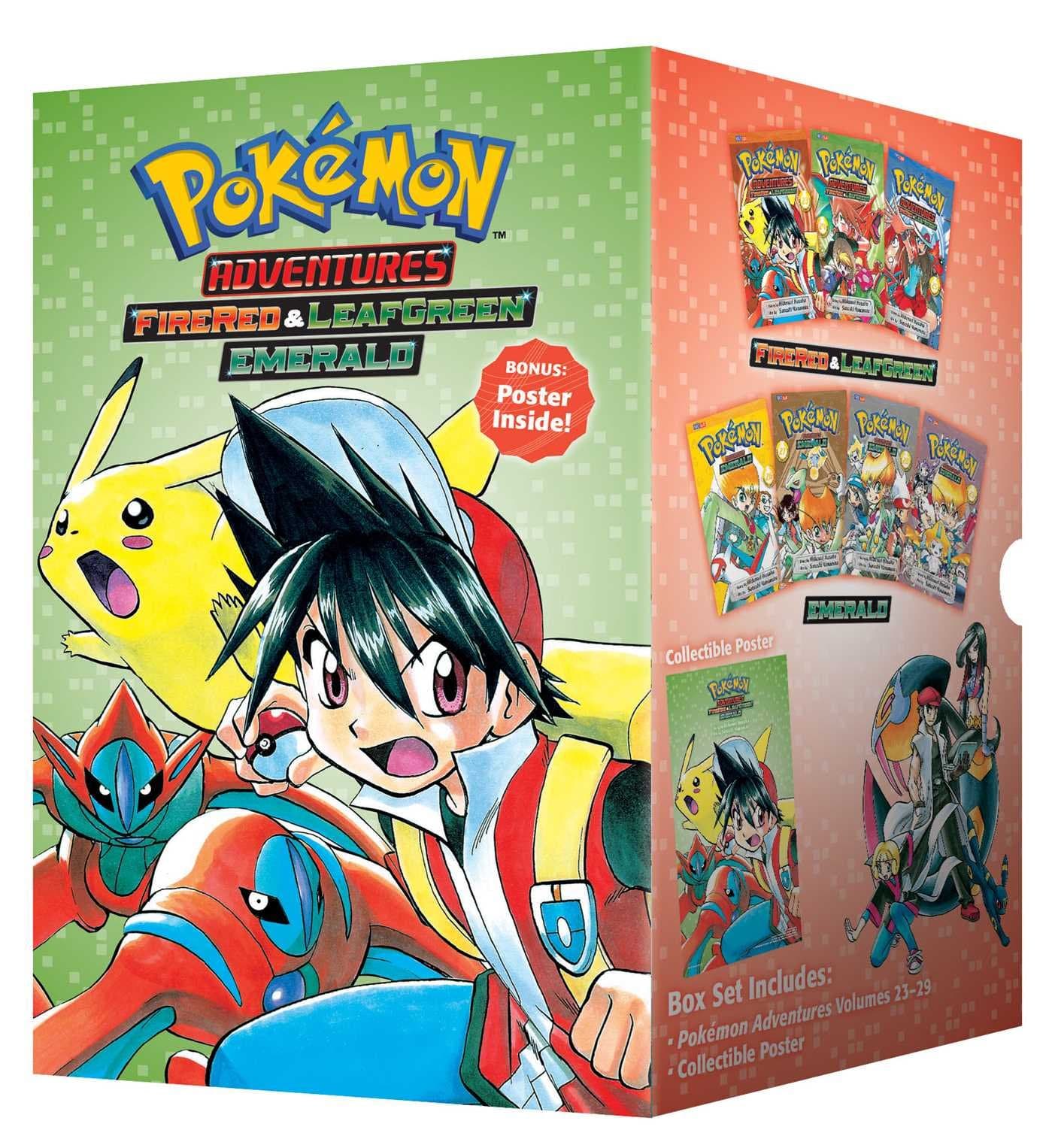 - Pokémon Adventures FireRed & LeafGreen / Emerald Box Set (Pokémon Manga Box Sets)