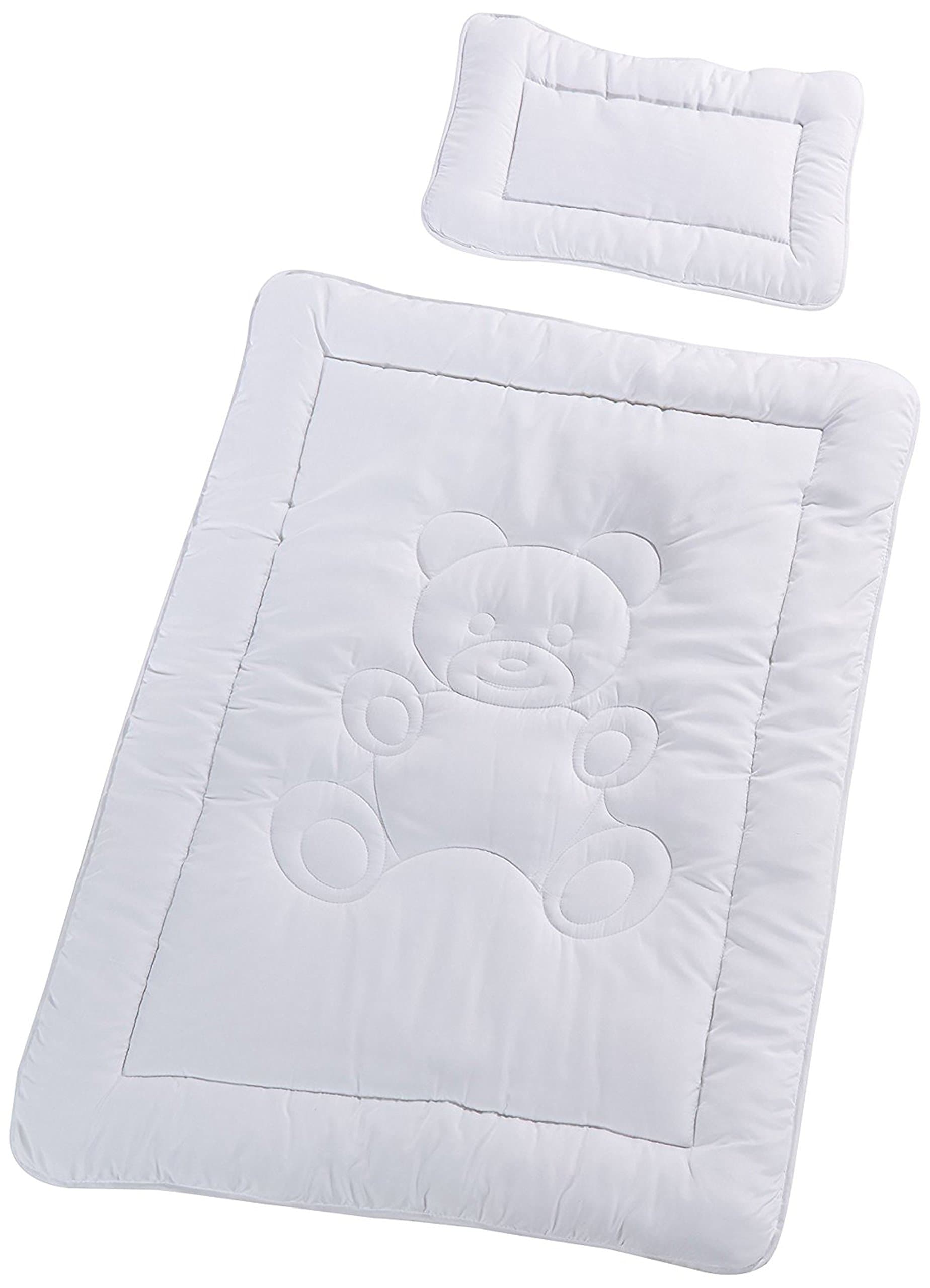 Quilted cot Microfiber Bed Set Cover 100 x 135cm and Pillow 40x60cm