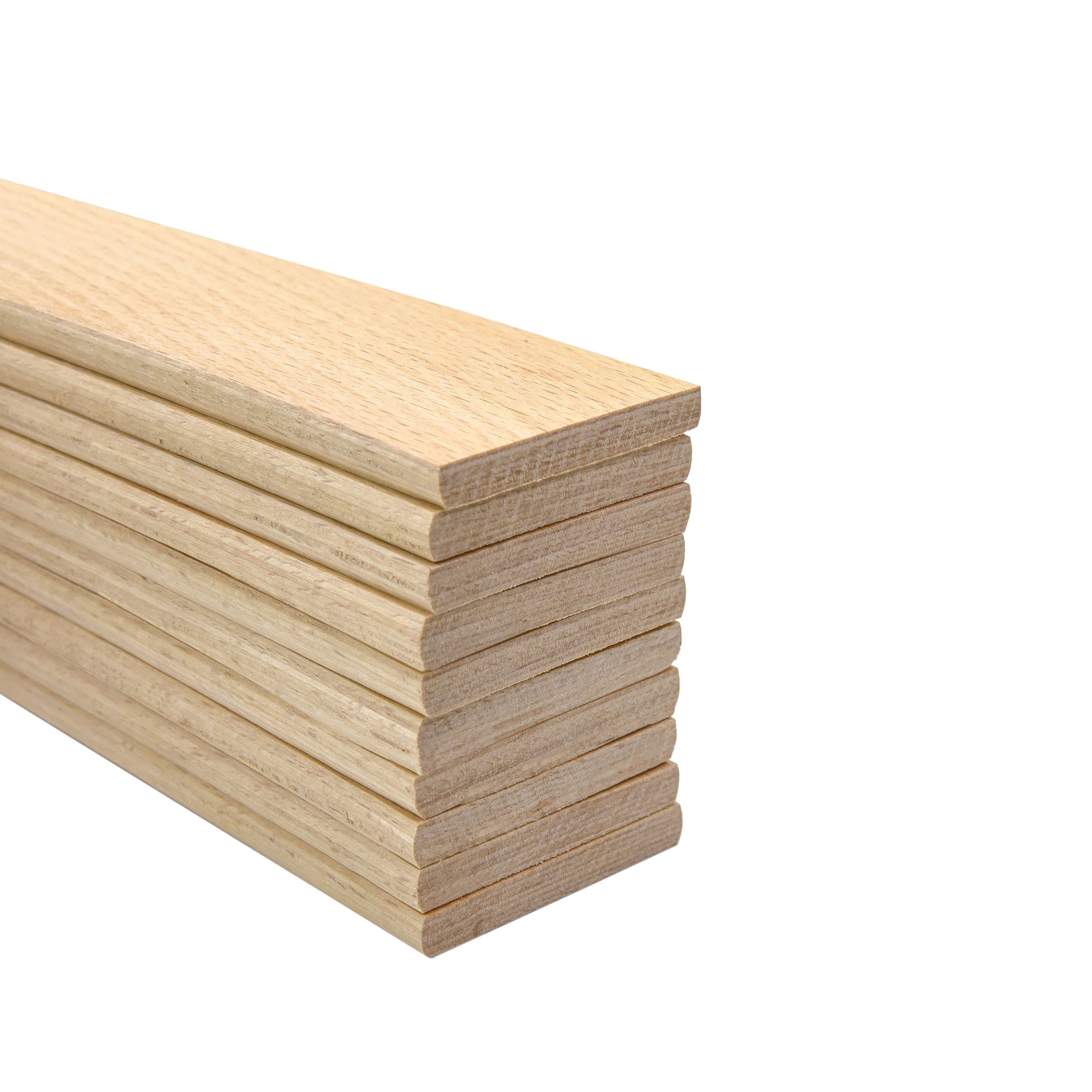 Replacement Beech Sprung Wooden Bed Slat Value Bundle Packs 53mm x 8mm x 915mm. Also Available in Any Length, Bespoke or Custom Length (40 Slats Pack).
