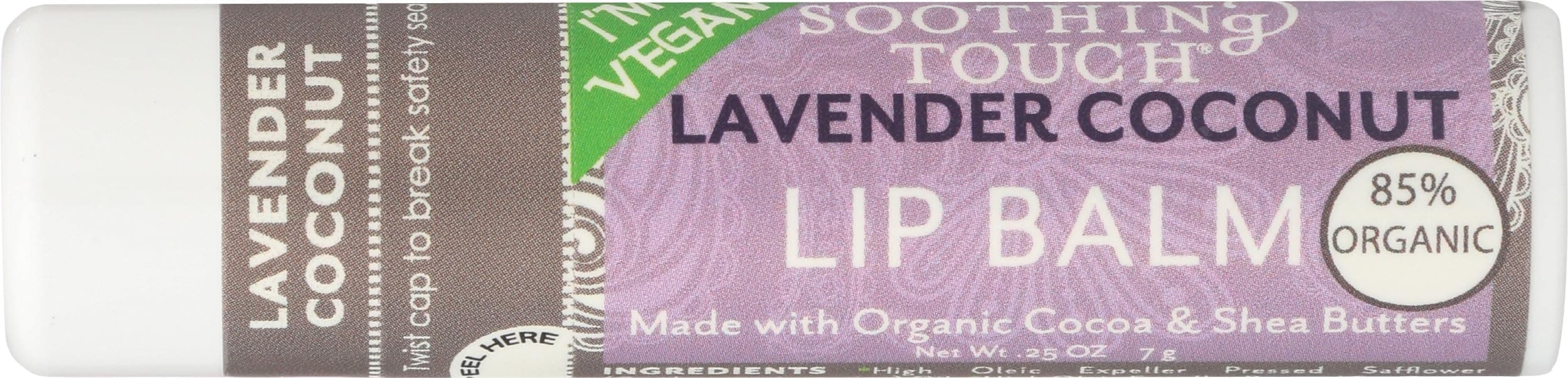 Lavender Coconut Lip Balm, 0.25 OZ