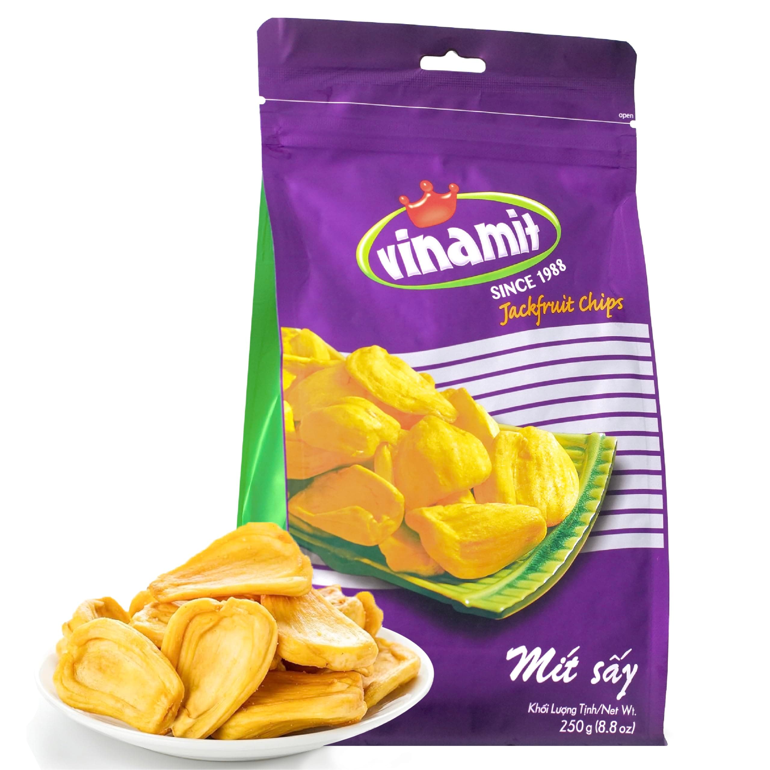 Vinamit Vacuum Dried Jackfruit Chips- 250G