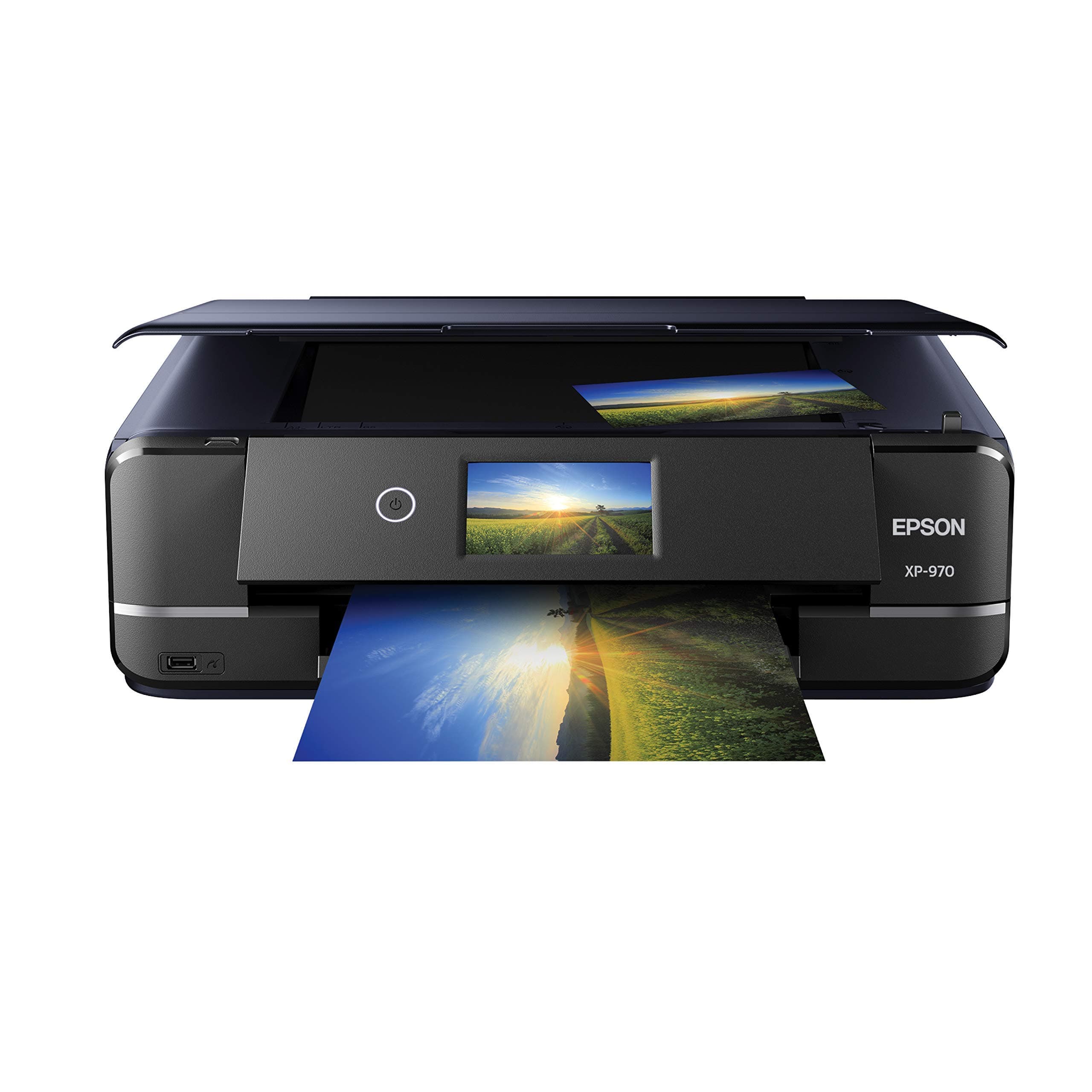 Epson Expression Photo XP-970 Wireless Color Photo Printer with Scanner and Copier - Black