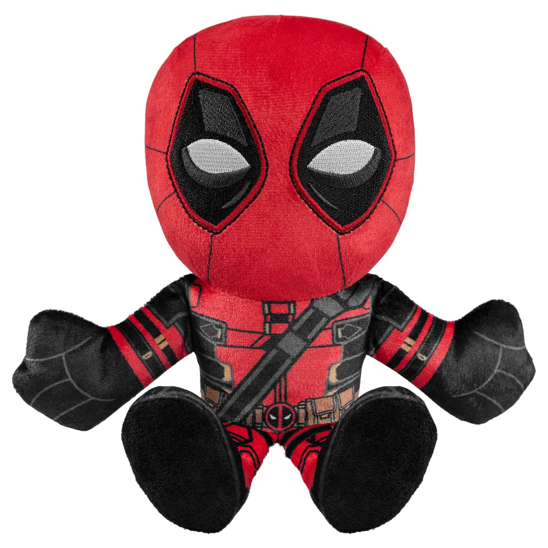 Marvel Deadpool 8" Kuricha Sitting Plush - Soft Chibi Inspired Toy