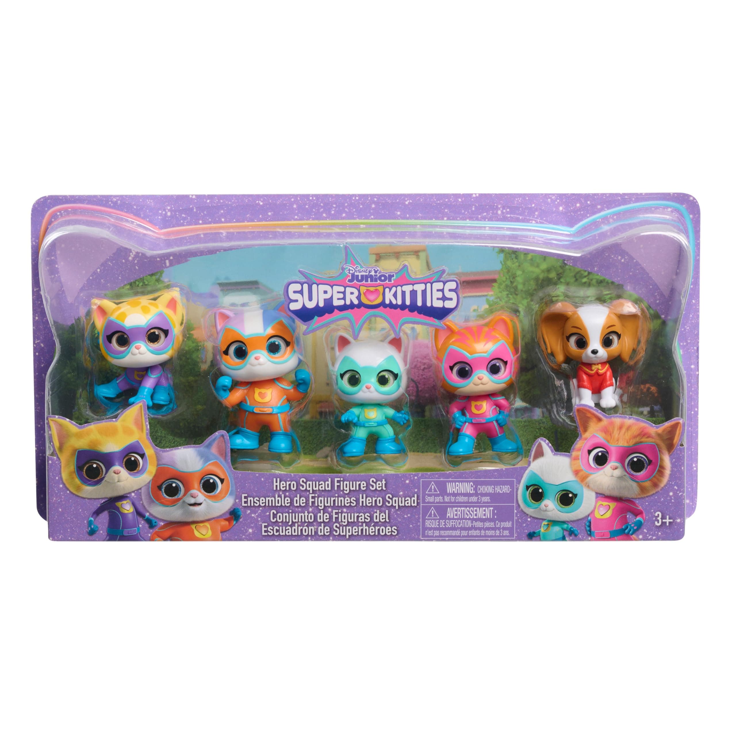 Just Play SuperKitties Hero Squad Figure Set