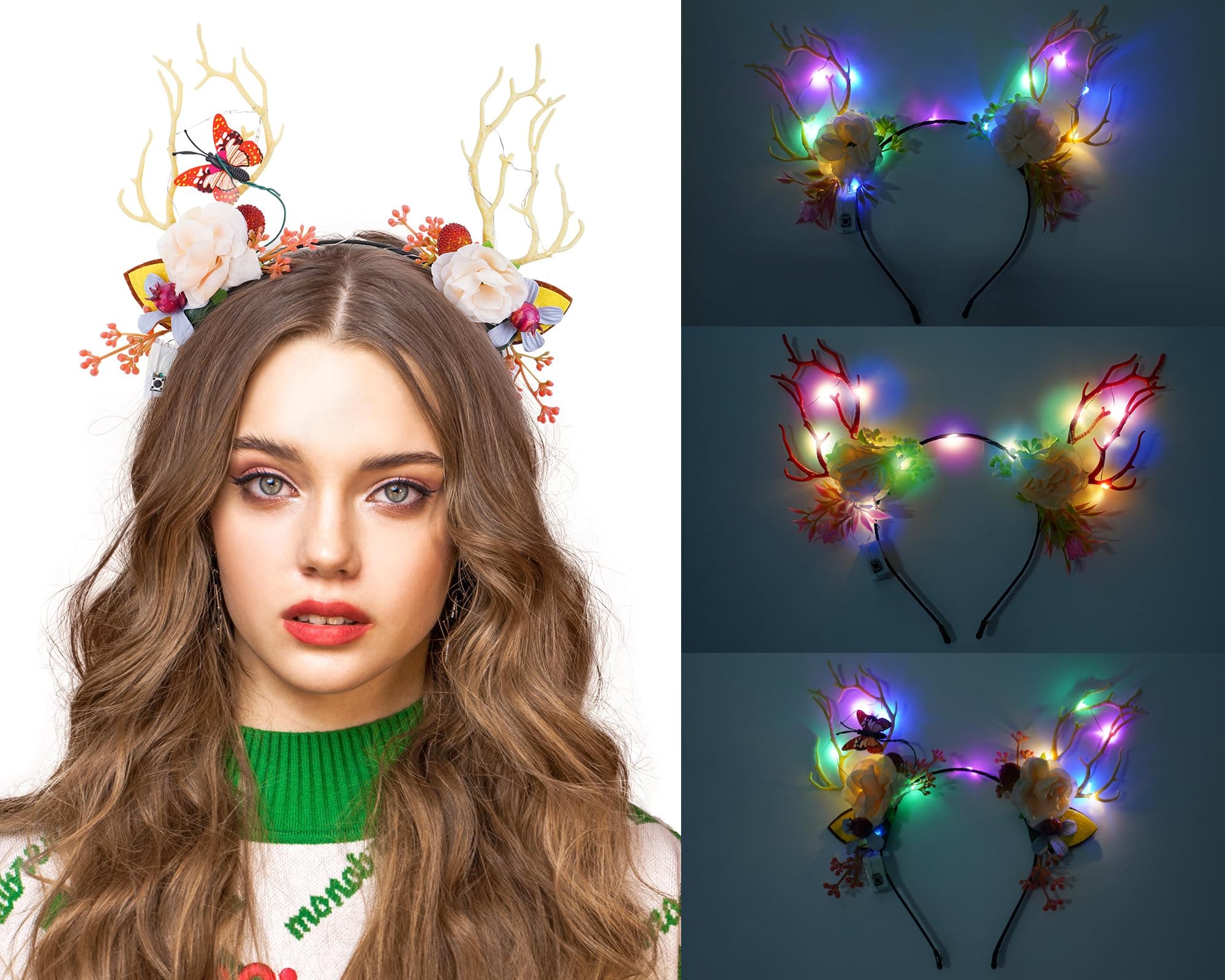 cosmisun LED Reindeer Antlers