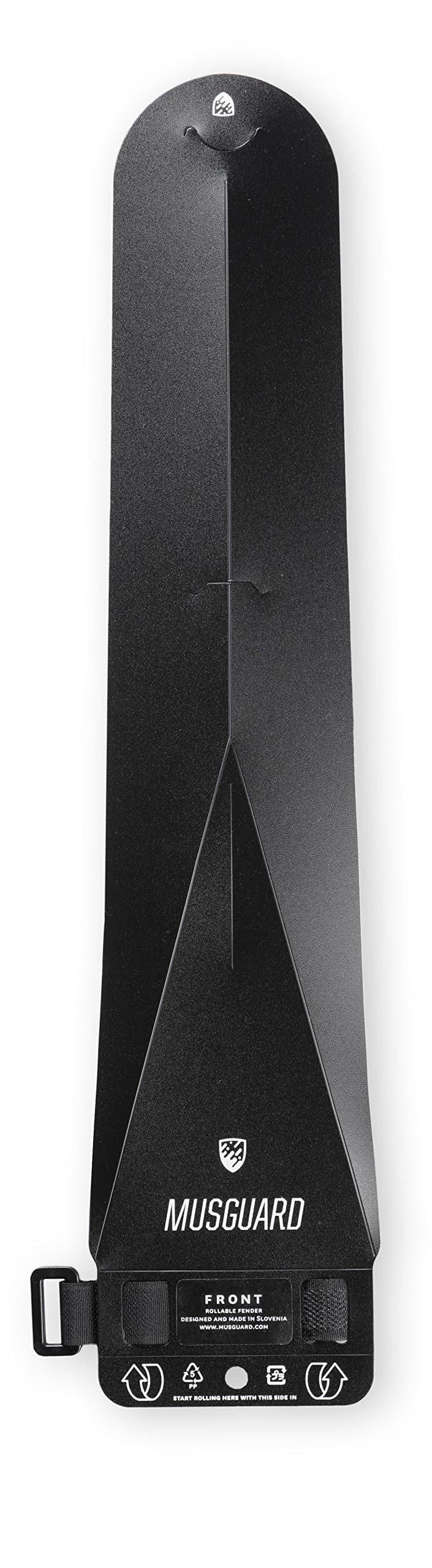 Front, a Removable, Rollable Bicycle Fender