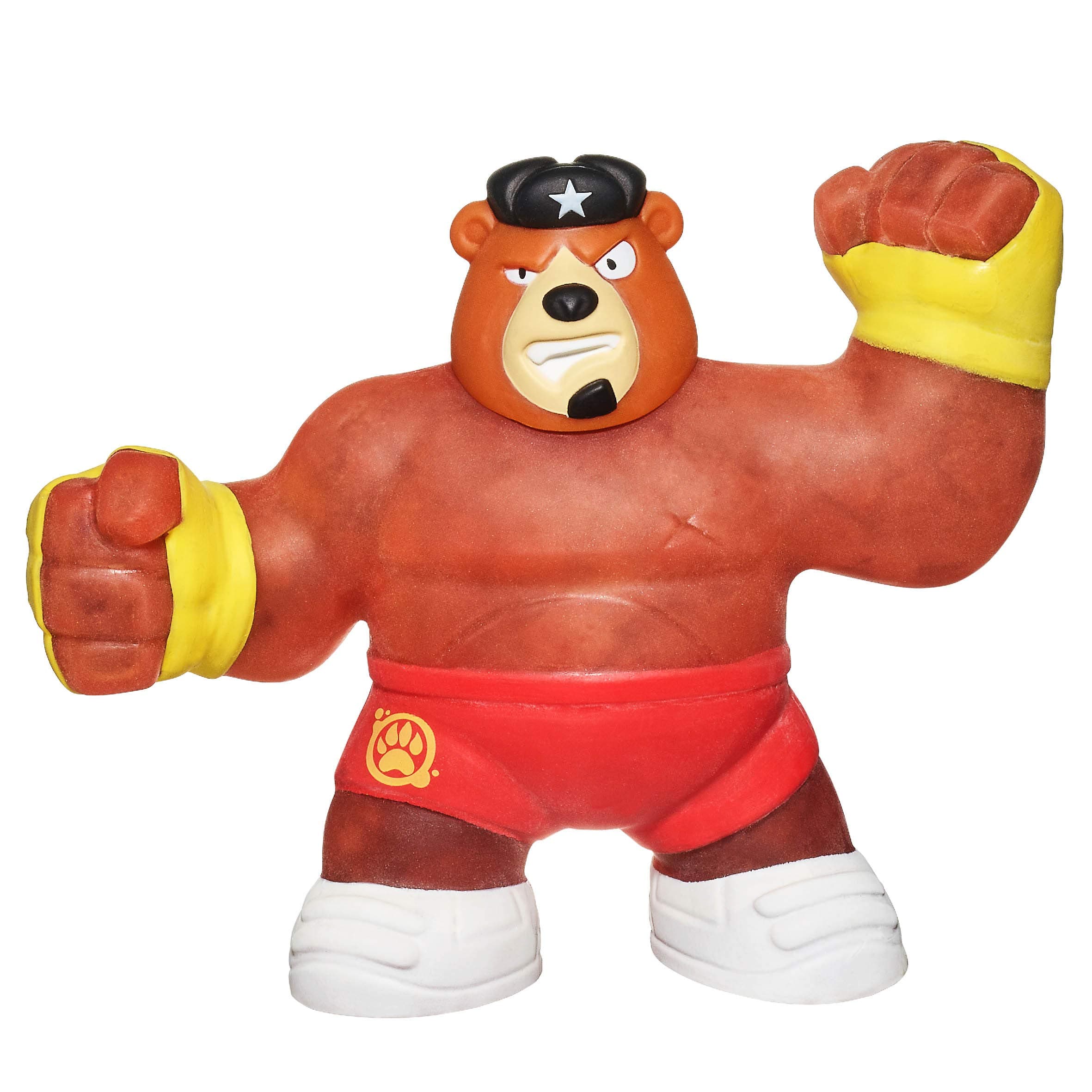 Single Spongy Bear Action Figure, Brawler, Multicolor (41031)