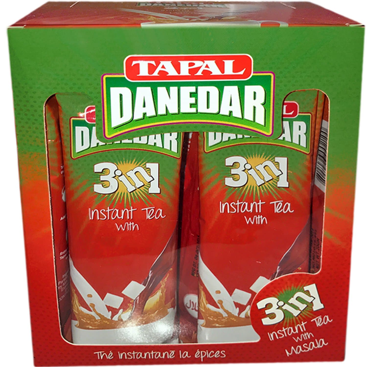 Danedar - Instant Ginger Tea, 3in1 Chai, 10 Sachets (Ginger)