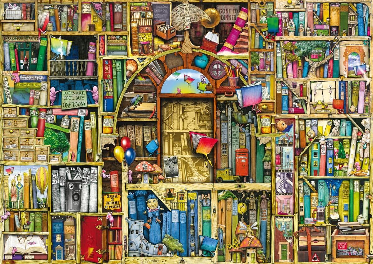 Puzzle_The Bizarre Bookshop 1000 Pc