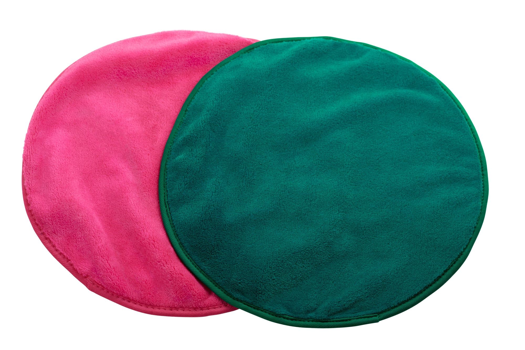 Two Makeup Remover Magic Cloth – Wipes Foundation From Your Face and Waterproof Mascara From Your Sensitive Eyes - Using Just Water - Reusable - Works Better Than One Time Use Pads and Towelettes !