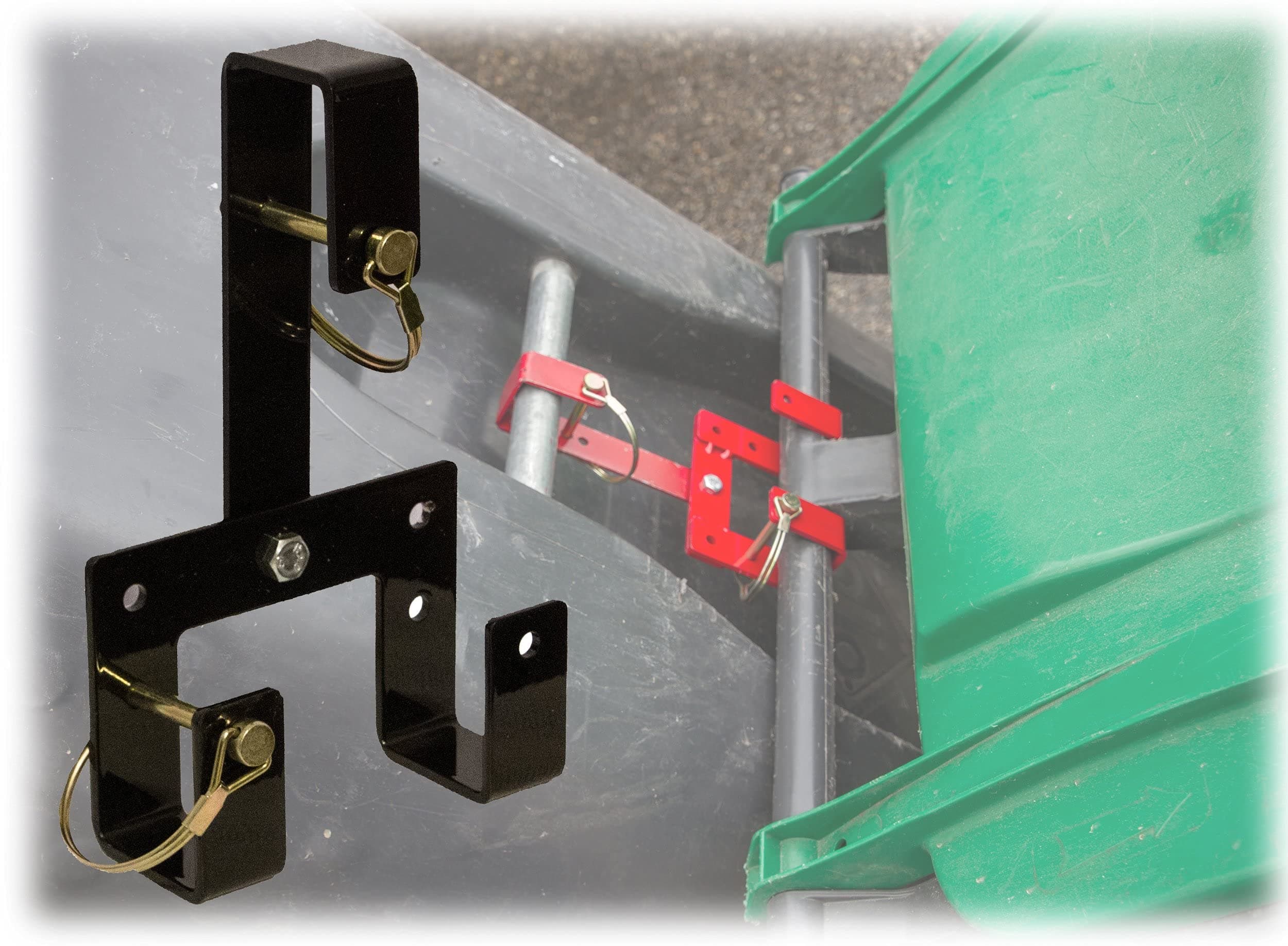 Can Couplers Allow Multiple Wheeled Trash/Recyclable containers to be Temporarily Hooked Together for Hauling in one Trip, by Either Walking or Towing Them. Can Couplers give Better Handing & Control