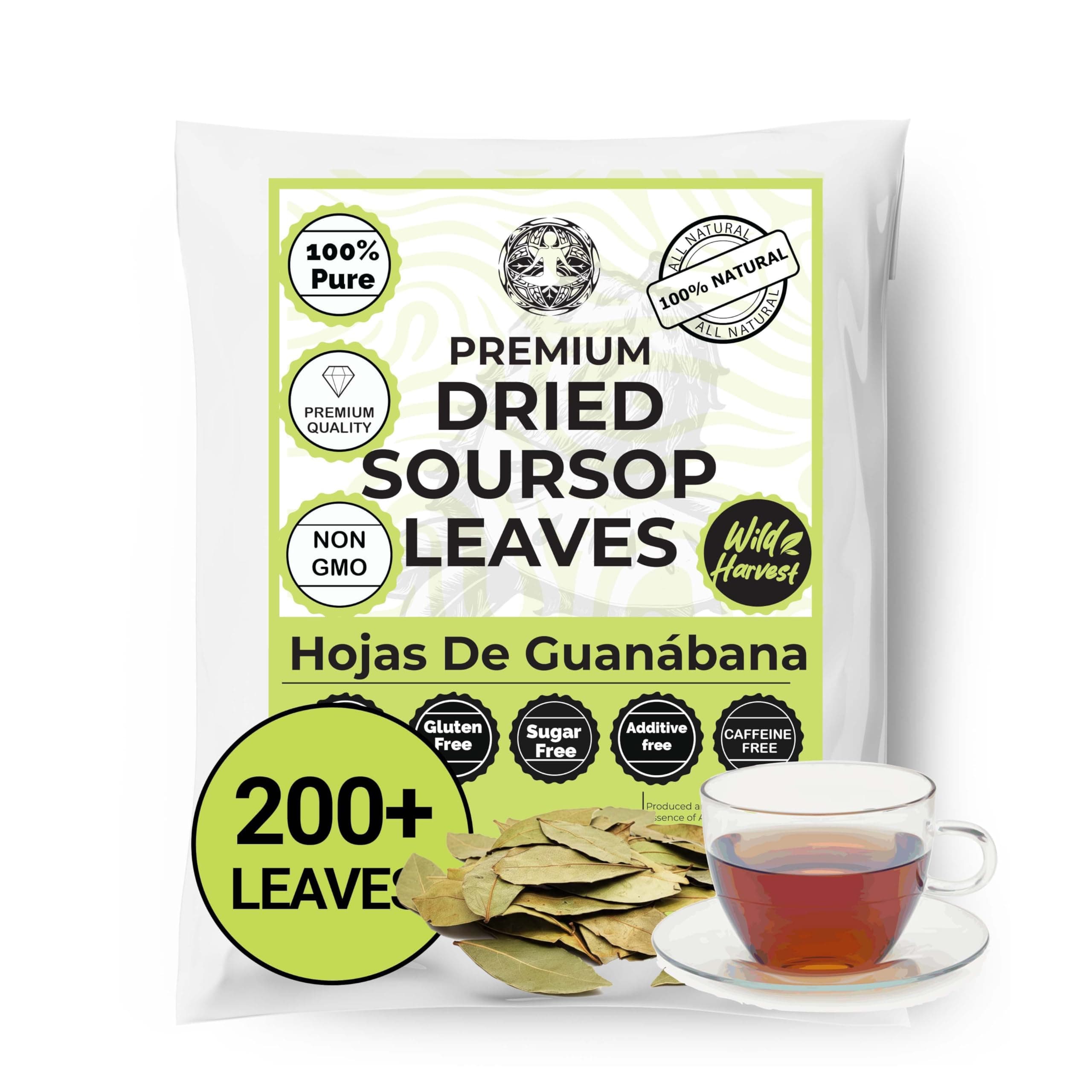 Whole Soursop Leaves