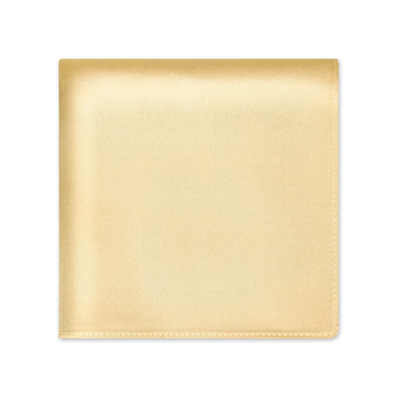 Selected Hanky 100% Pure Silk Pocket Square Solid Color