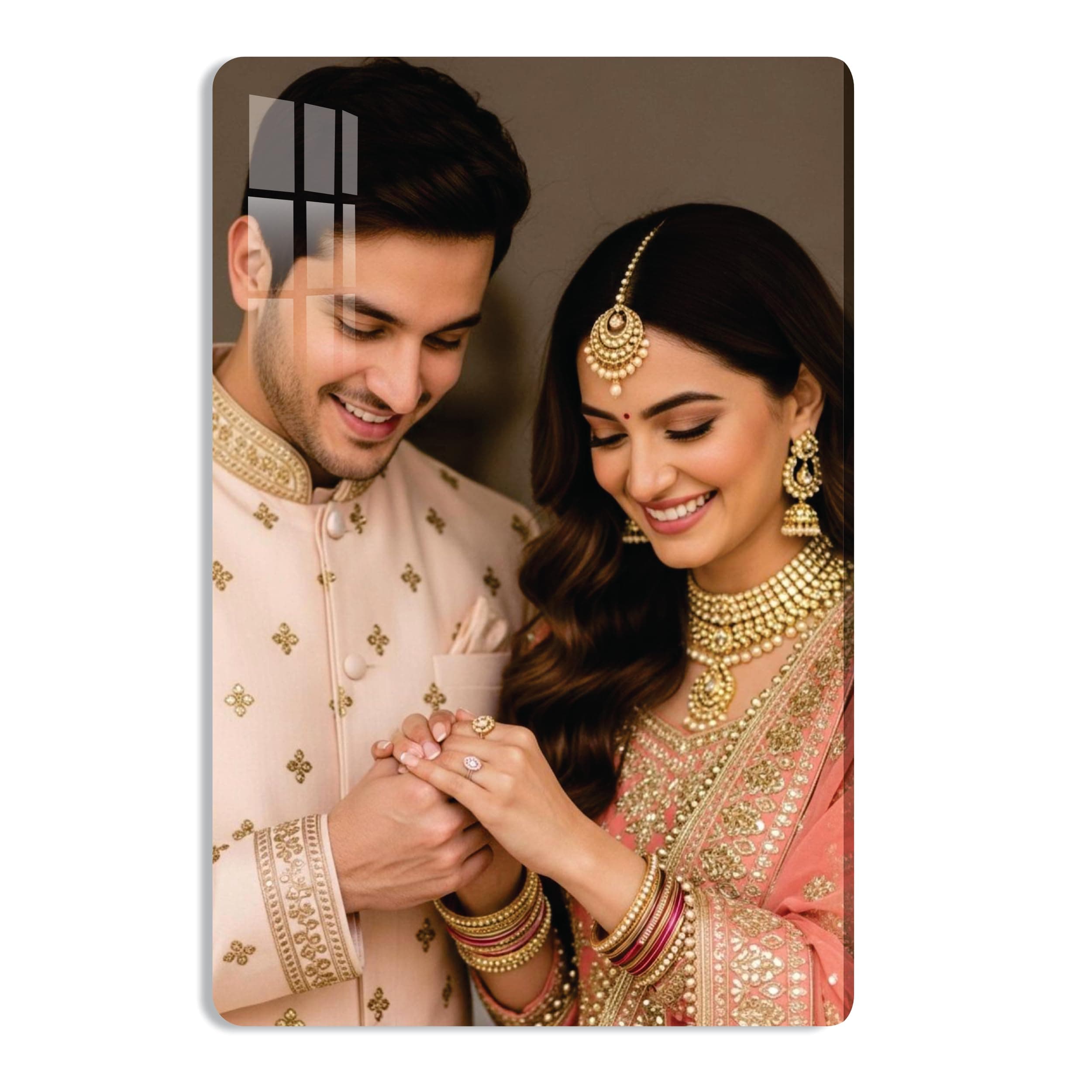 - Customized Acrylic Photo Frame | Personalized Wall Mount Frameless Picture Frame | Customize Photo Frames with Photo | Birthday Photo Frame | Personalised custom Gift for Special Moments