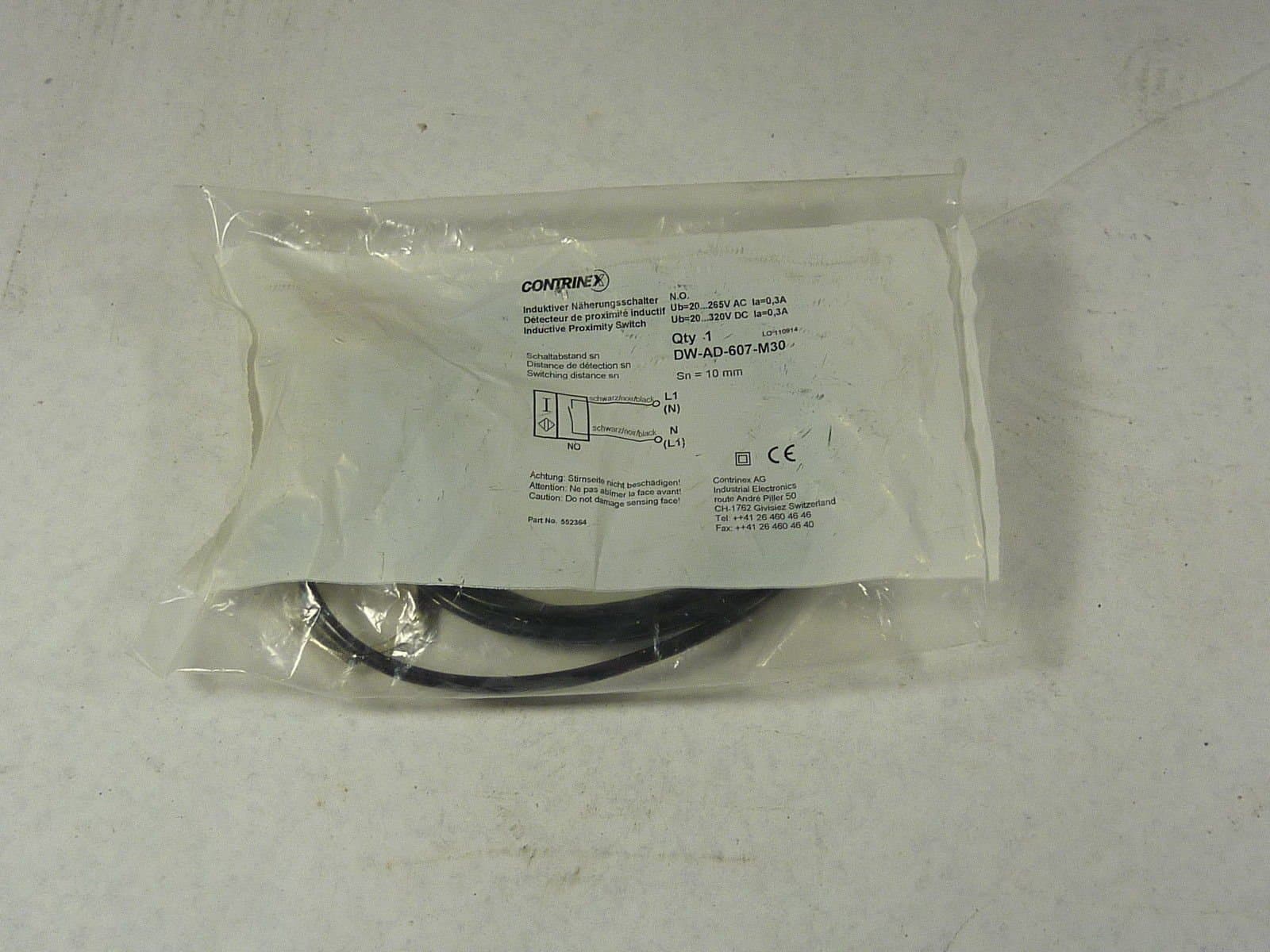 Contrinex DW-AD-607-M30 Inductive Proximity Switch