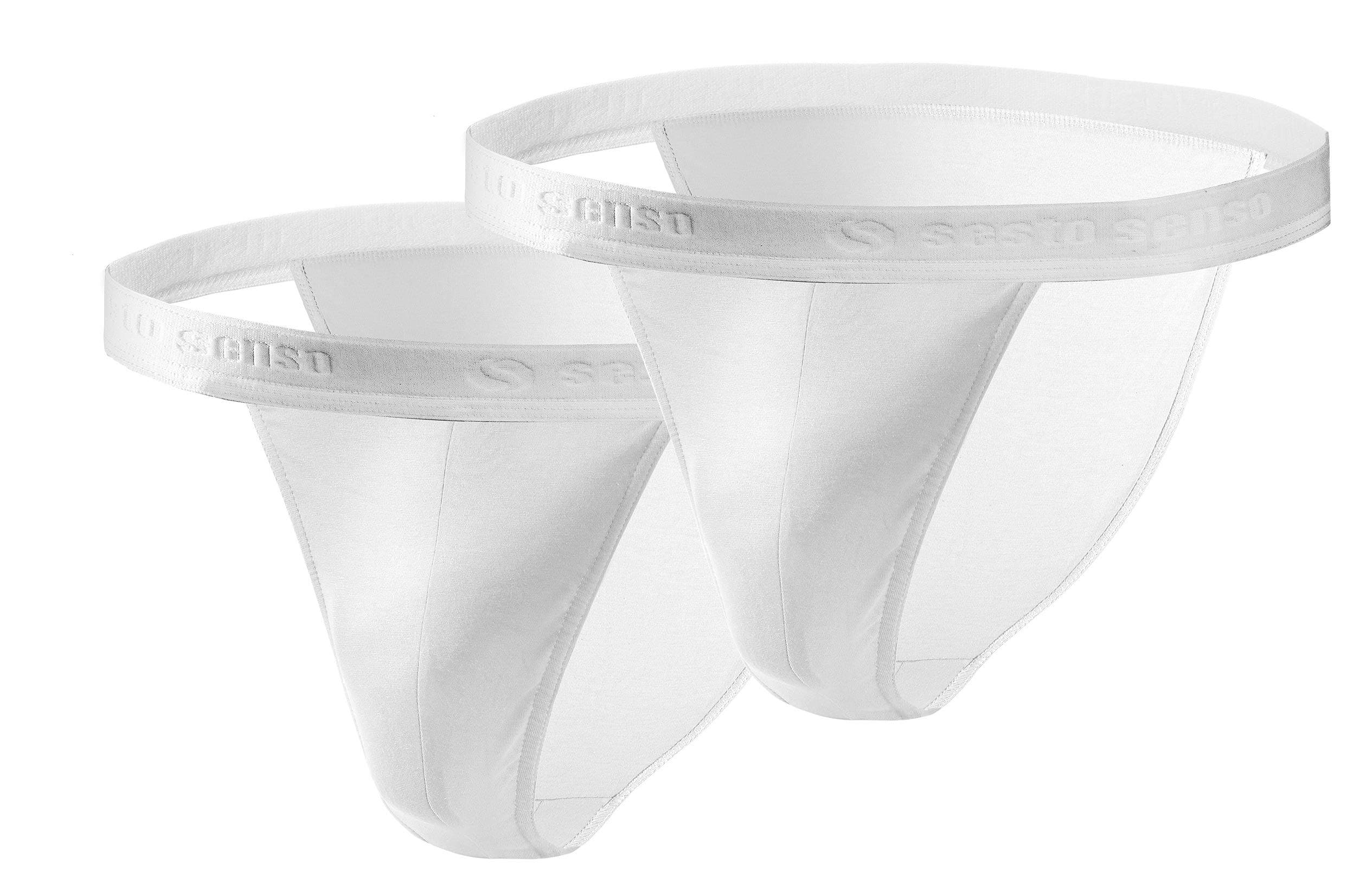 Sesto SensoMens Briefs Cotton Multipack Sexy Underpants Comfortable Basic Underwear for Men TANGA