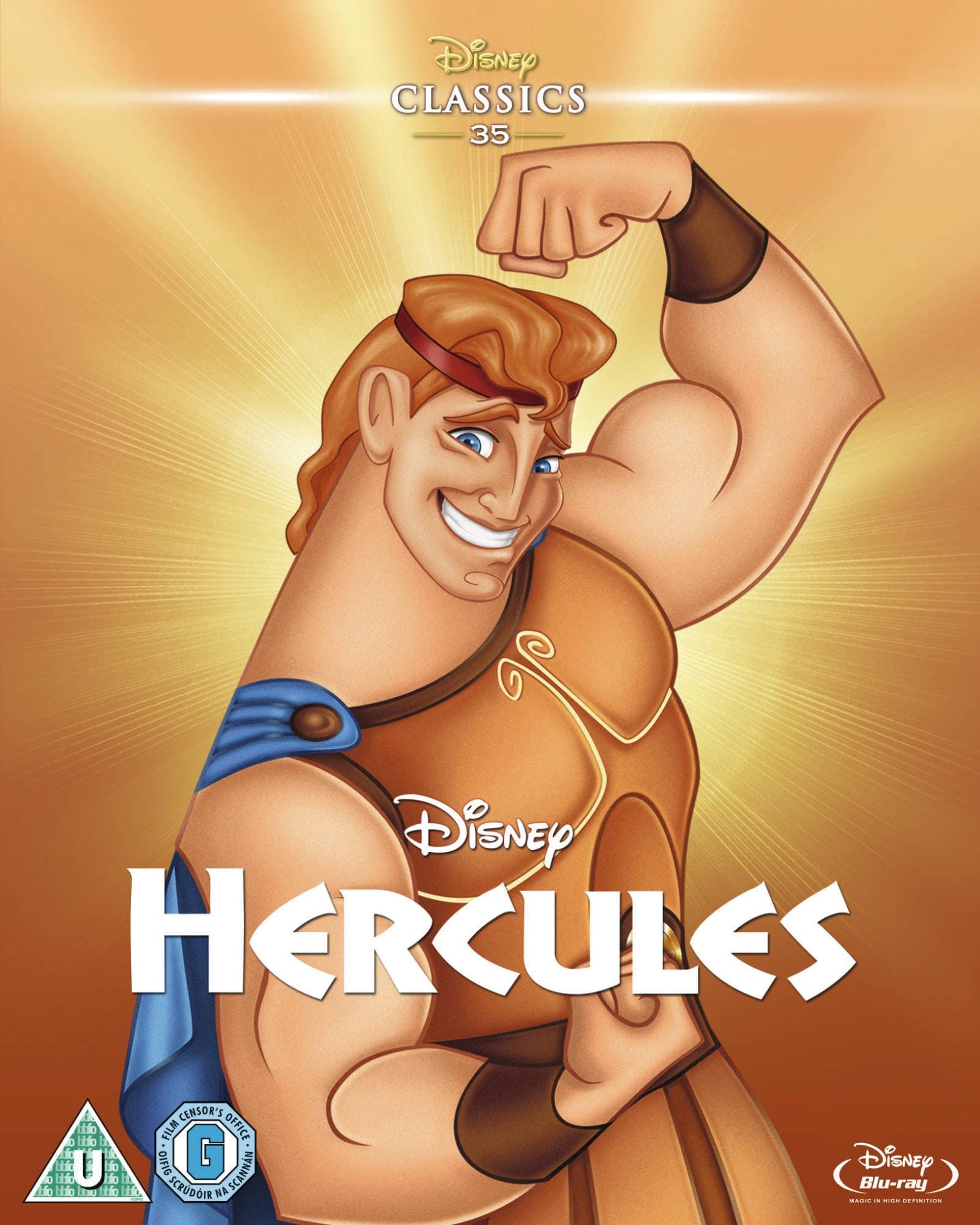 Disney's Hercules [Blu-ray] [Region Free]